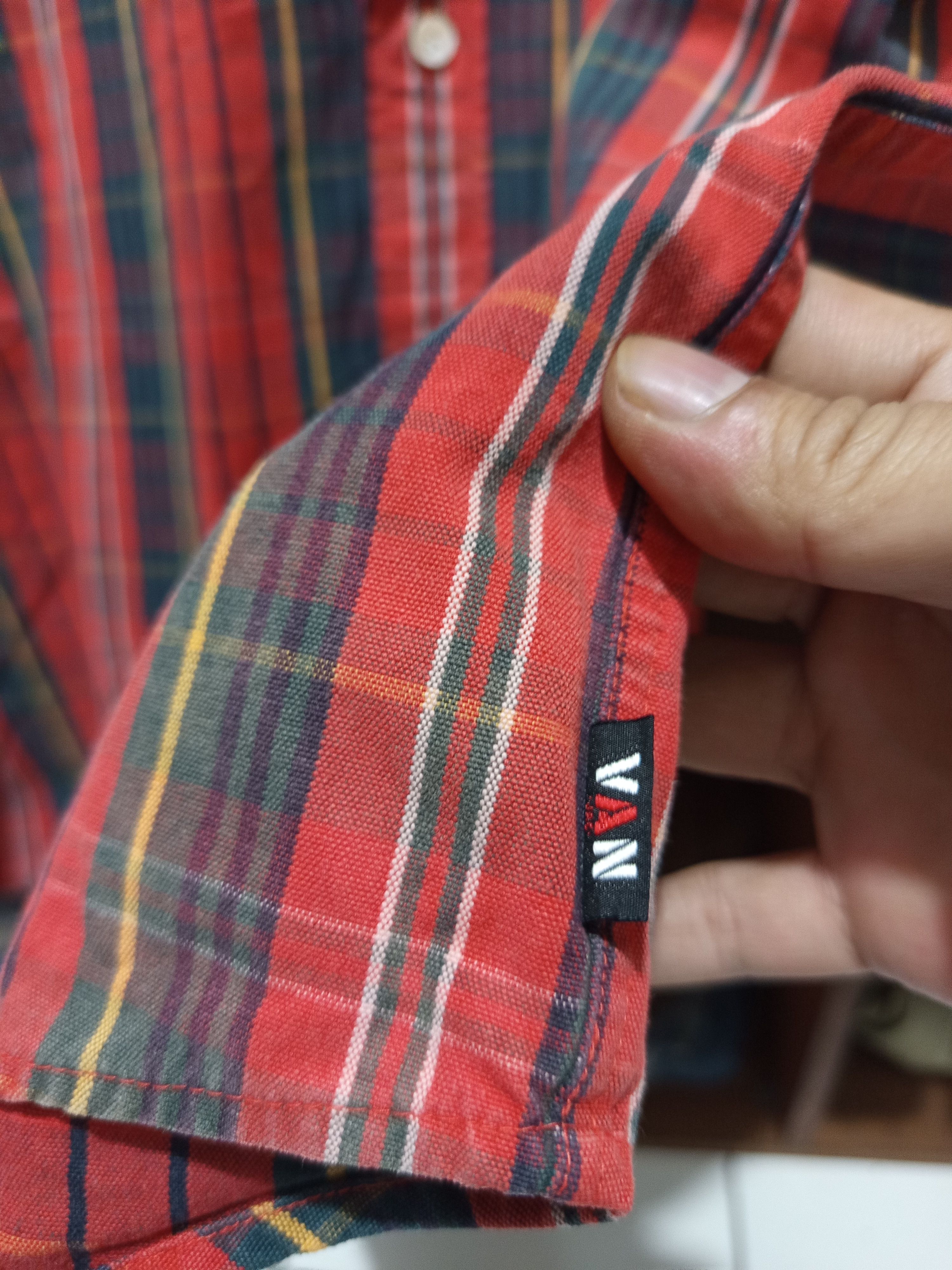 Van VAN Japan Plaid Flannel Shirt Cotton Size L Size US L / EU 52-54 / 3 - 13 Thumbnail