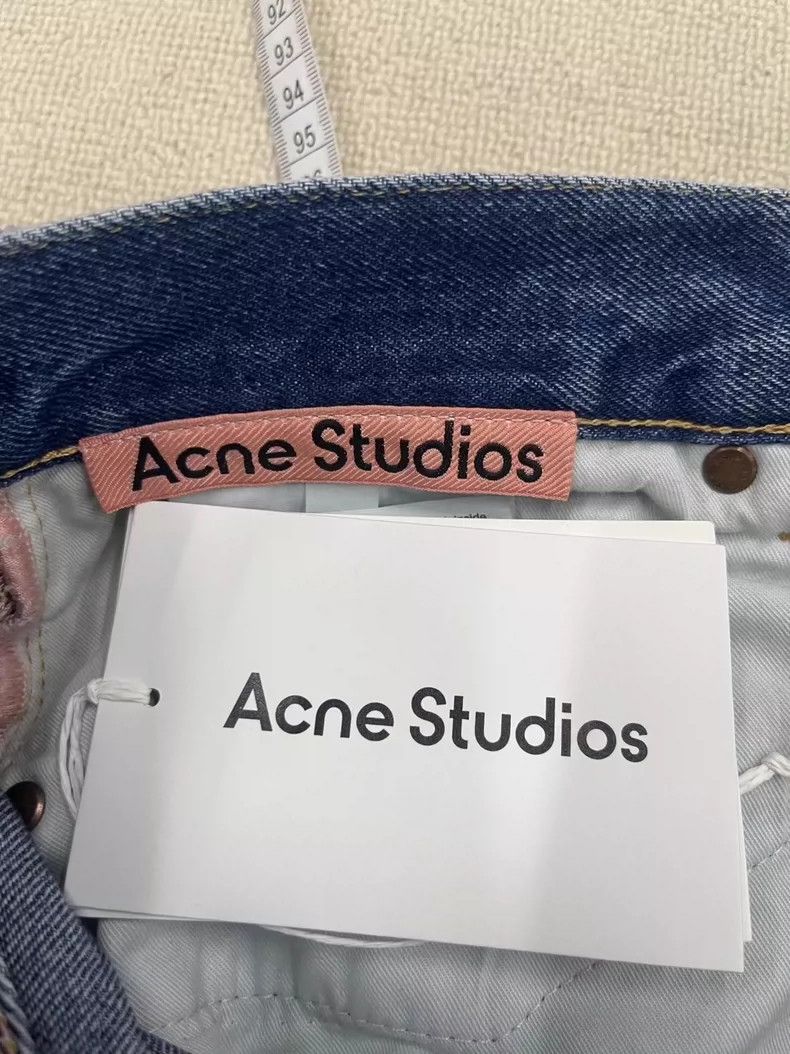 Acne Studios Acne Studios Weila Heavy Industry washed buttoned high-wai Size US 32 / EU 48 - 4 Thumbnail
