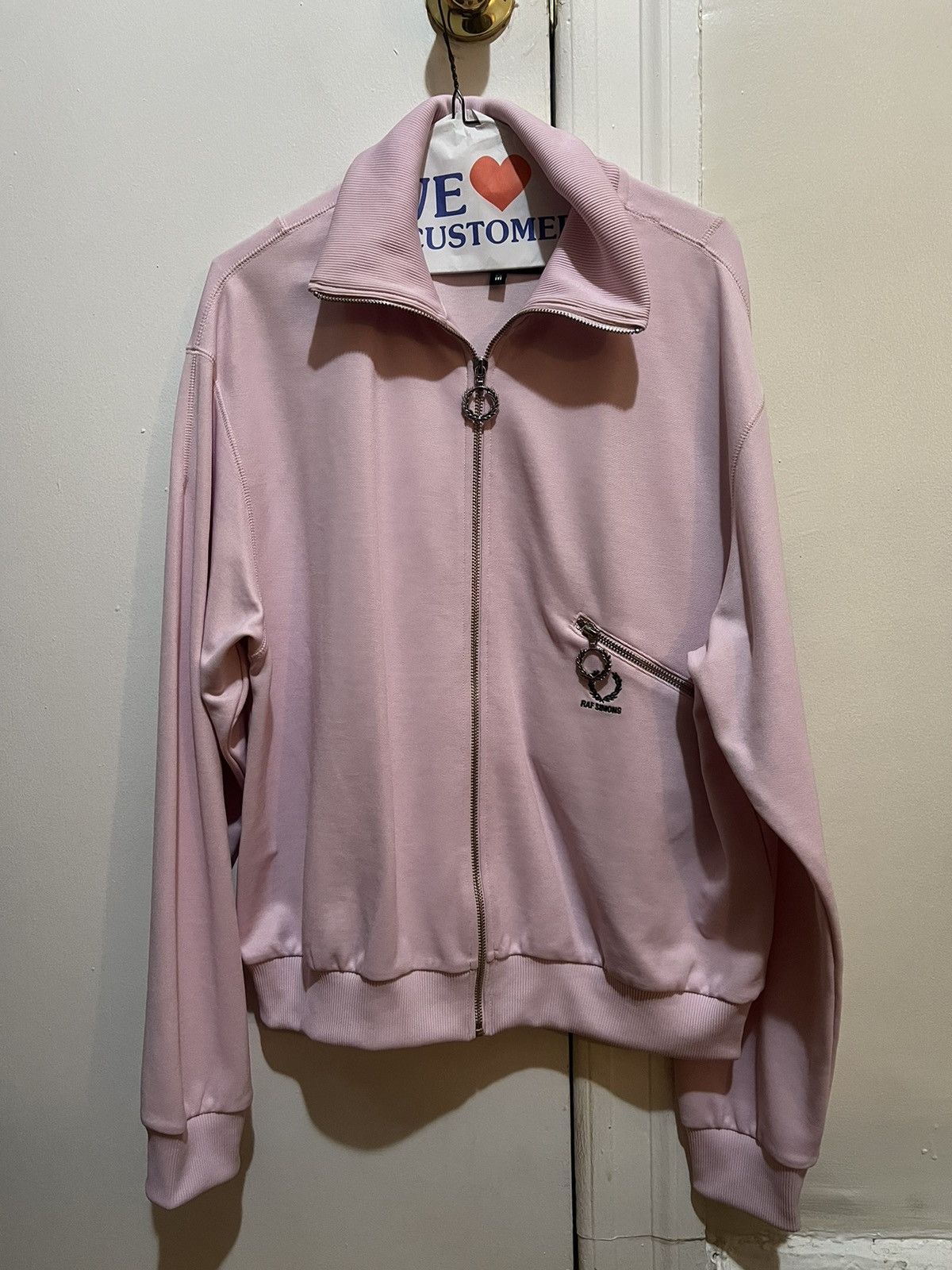 Fred Perry × Raf Simons Raf Simons x Fred Perry Pink Track Fred Perry × Raf Simons Raf Simons x Fred Perry Pink Track