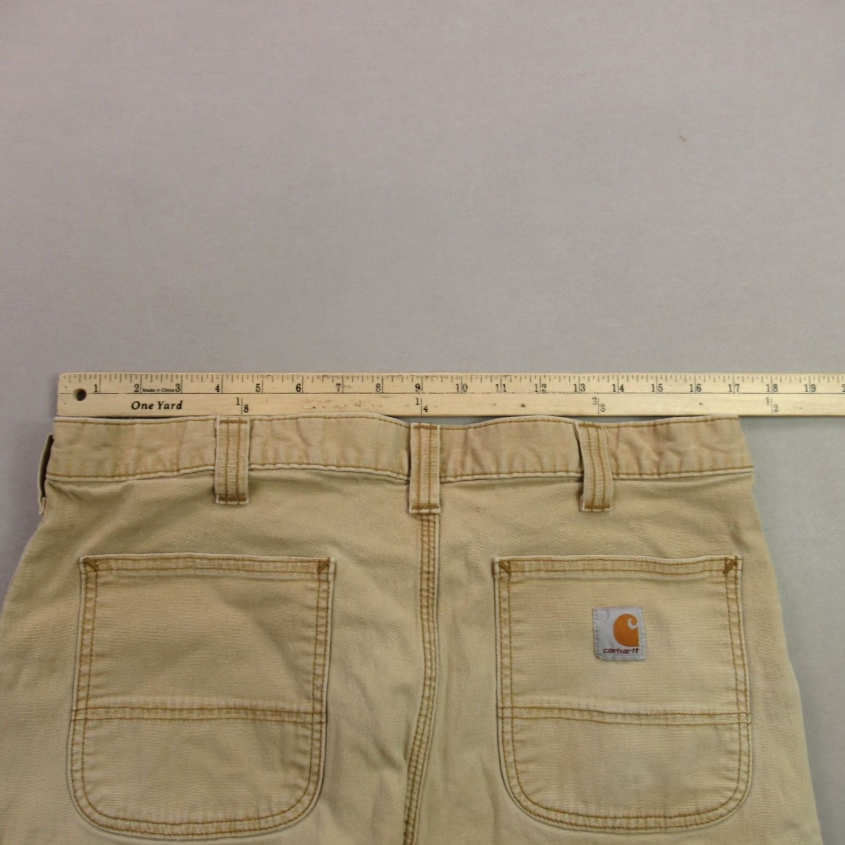Carhartt VINTAGE Carhartt Shorts Mens 36 Pockets Cargo Outdoors Workwear Casual Beige Relaxed Size US 36 / EU 52 - 5 Thumbnail