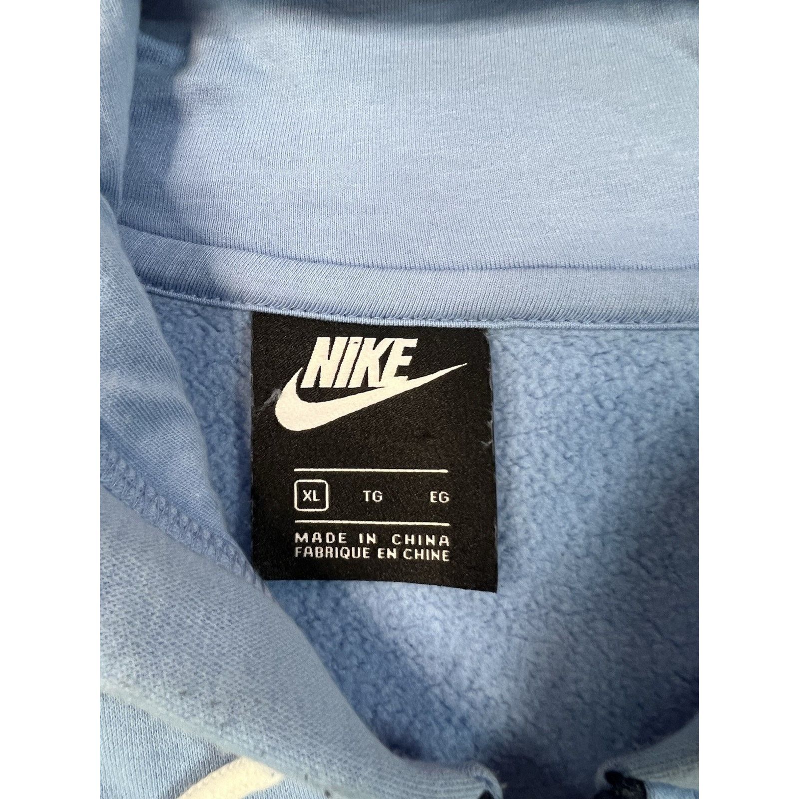Nike Nike Sportswear Full Zip Hoodie Men XL Blue Size US XL / EU 56 / 4 - 3 Thumbnail