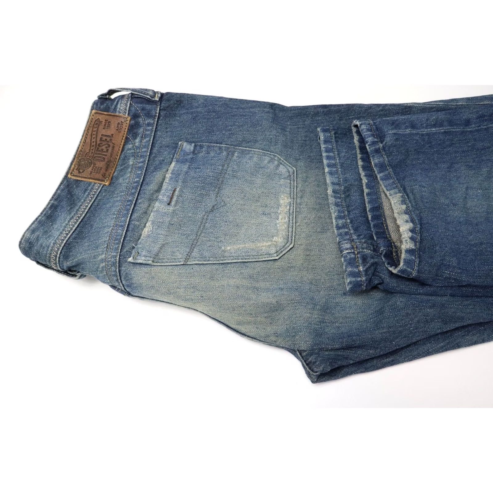 Diesel DIESEL Lowky Regular Straight Low Waist Jeans Women's W28/L34 Blue Faded 081K6 Size 28" / US 6 / IT 42 - 5 Thumbnail