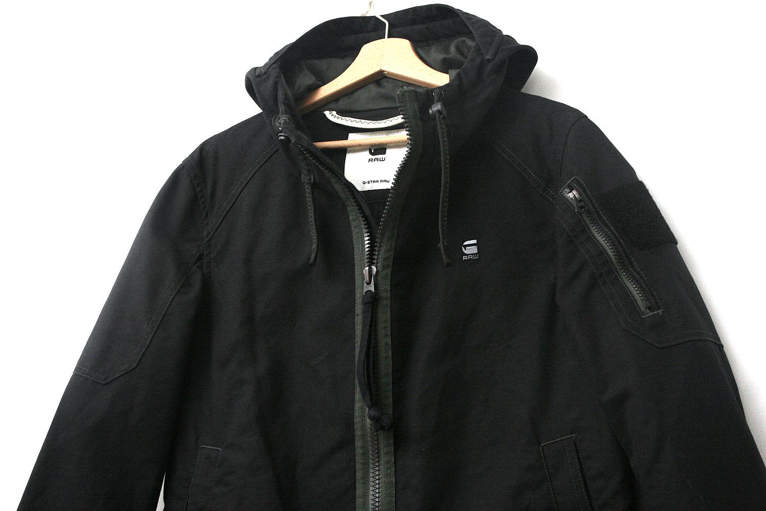 G-Star G Star Raw Batt Zip Cotton Jacket Black Men's M Size US M / EU 48-50 / 2 - 4 Thumbnail