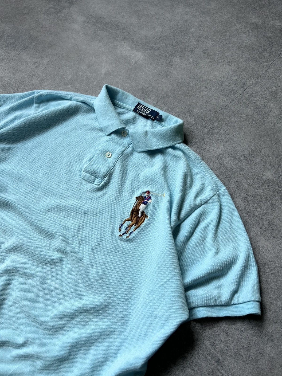Polo Ralph Lauren Vintage Polo Ralph Lauren big pony polos shirt luxury Size US L / EU 52-54 / 3 - 2 Thumbnail