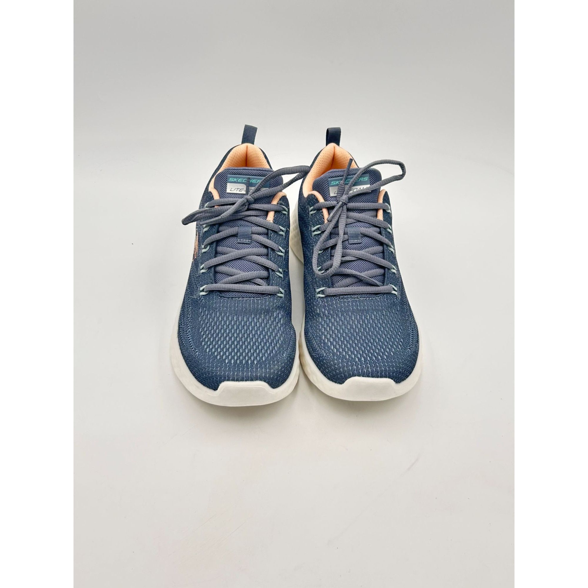 Other Skechers Lite Foam Womens 9 Blue Memory Foam Sneakers 12592 Size US 9 / IT 39 - 2 Thumbnail
