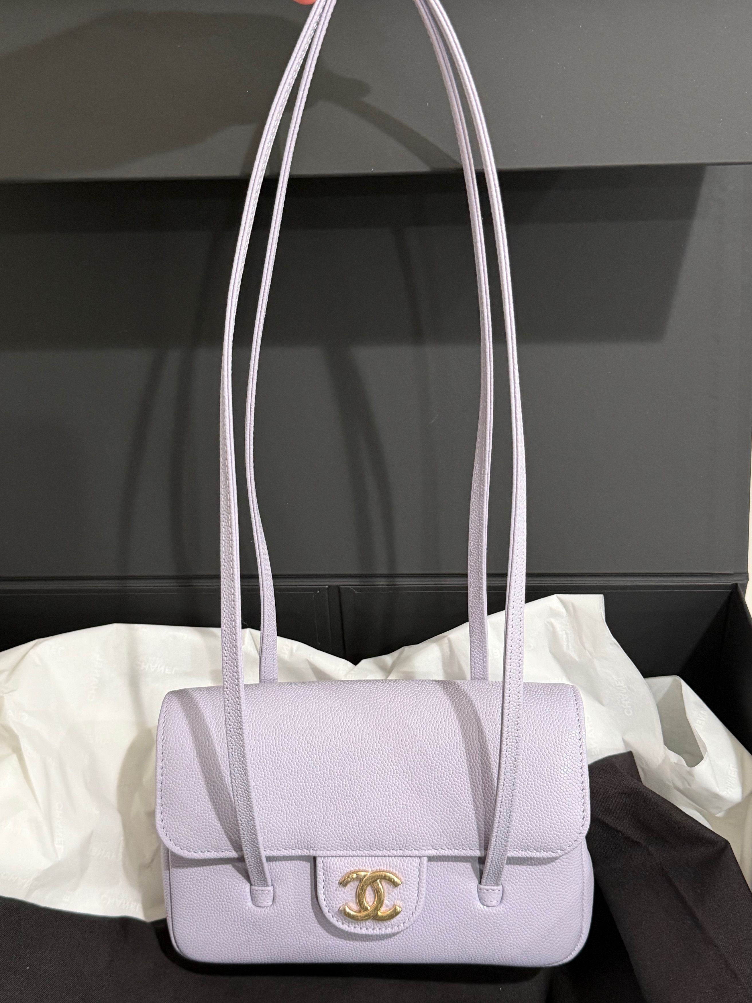 Chanel 26S Preppy Coco Mini Caviar Leather CC Logo Shoulder Bag Size ONE SIZE - 15 Thumbnail