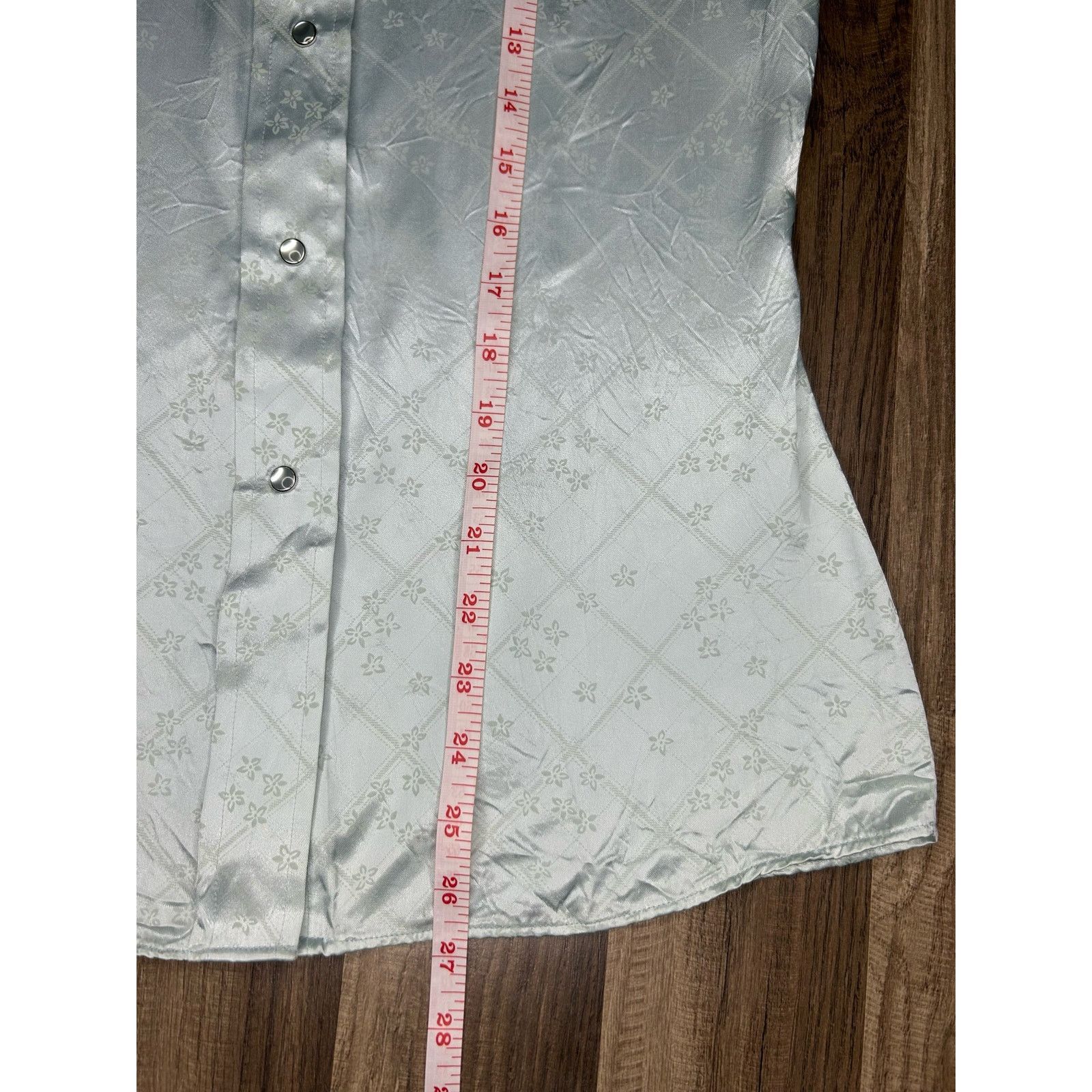 Vintage VTG Woman’s 70s/80s Pearl Snap Miller Western Wear Shirt Size M / US 6-8 / IT 42-44 - 5 Thumbnail
