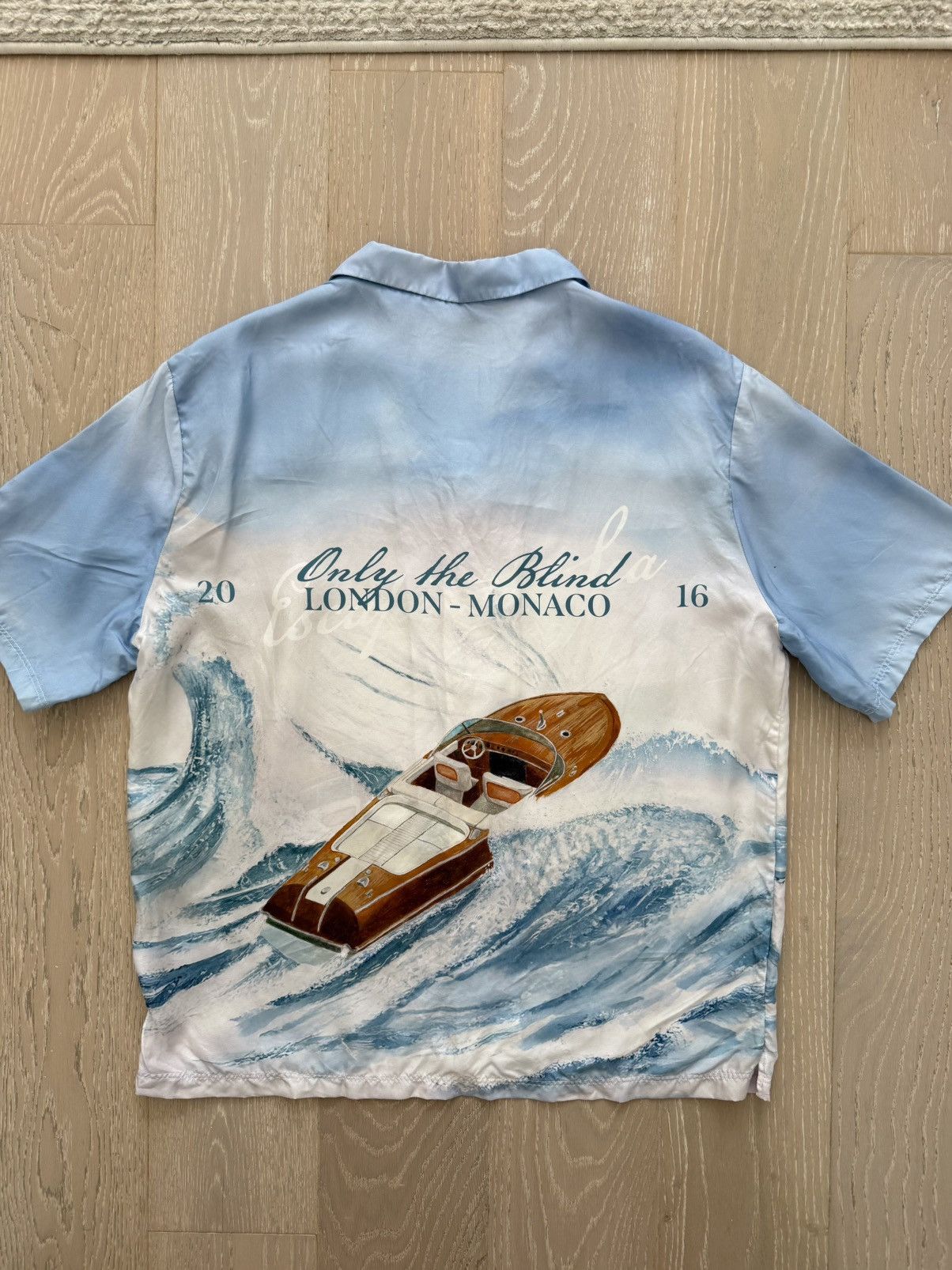 Only The Blind Only the Blind Sea Wave Silk Shirt Size US M / EU 48-50 / 2 - 5 Thumbnail