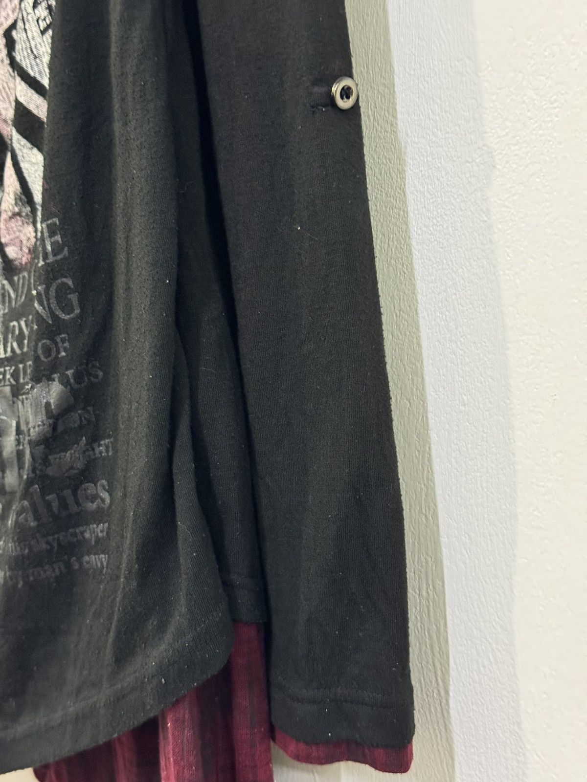 20471120 💥RARE PUNK DESIGNE 3 LAYER BONDAGE SHIRT LGB STYLE Size XL / US 12-14 / IT 48-50 - 9 Thumbnail