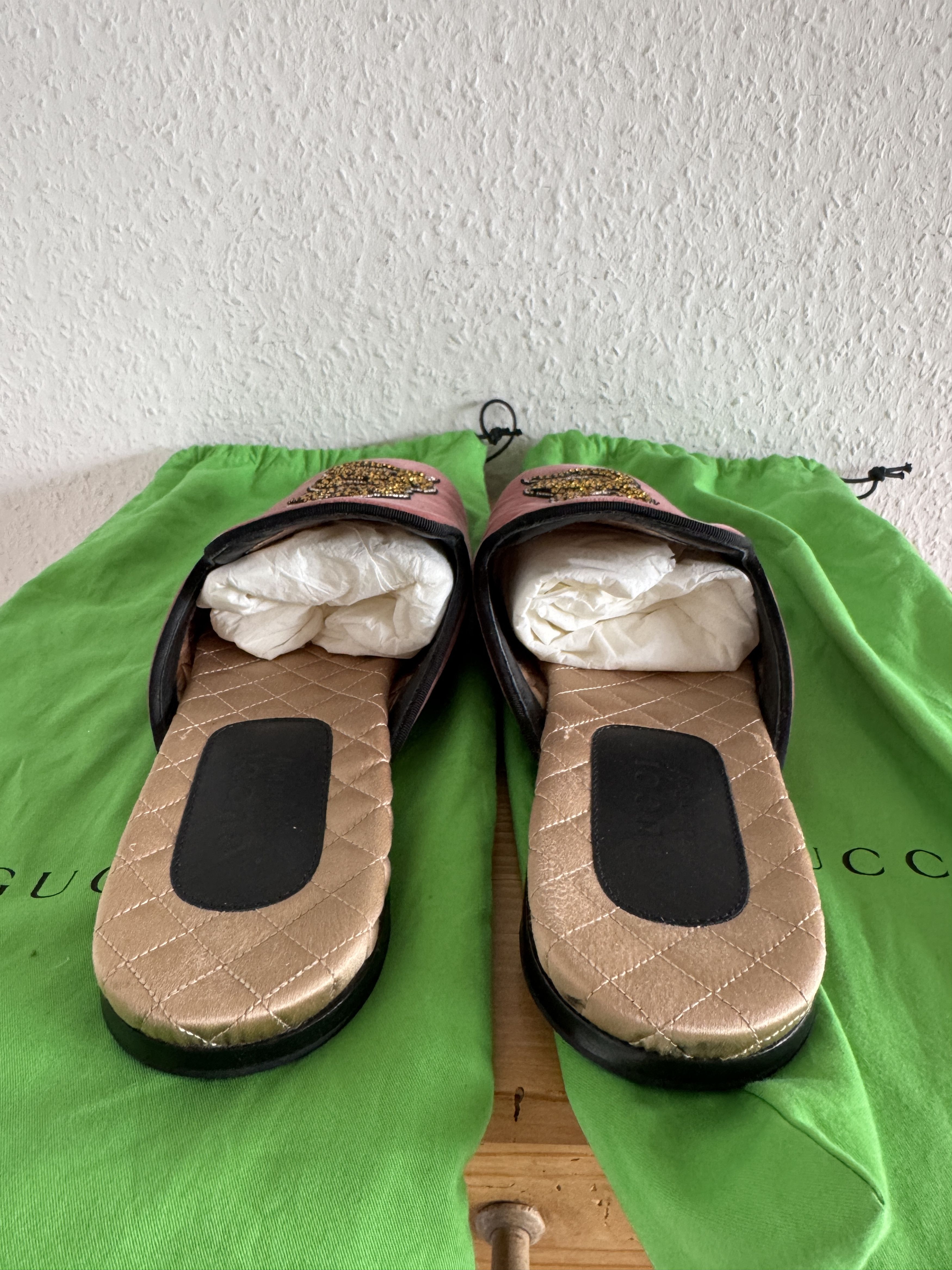 Gucci Crystal Snake Lawrence Slide Size US 11 / EU 44 - 8 Thumbnail
