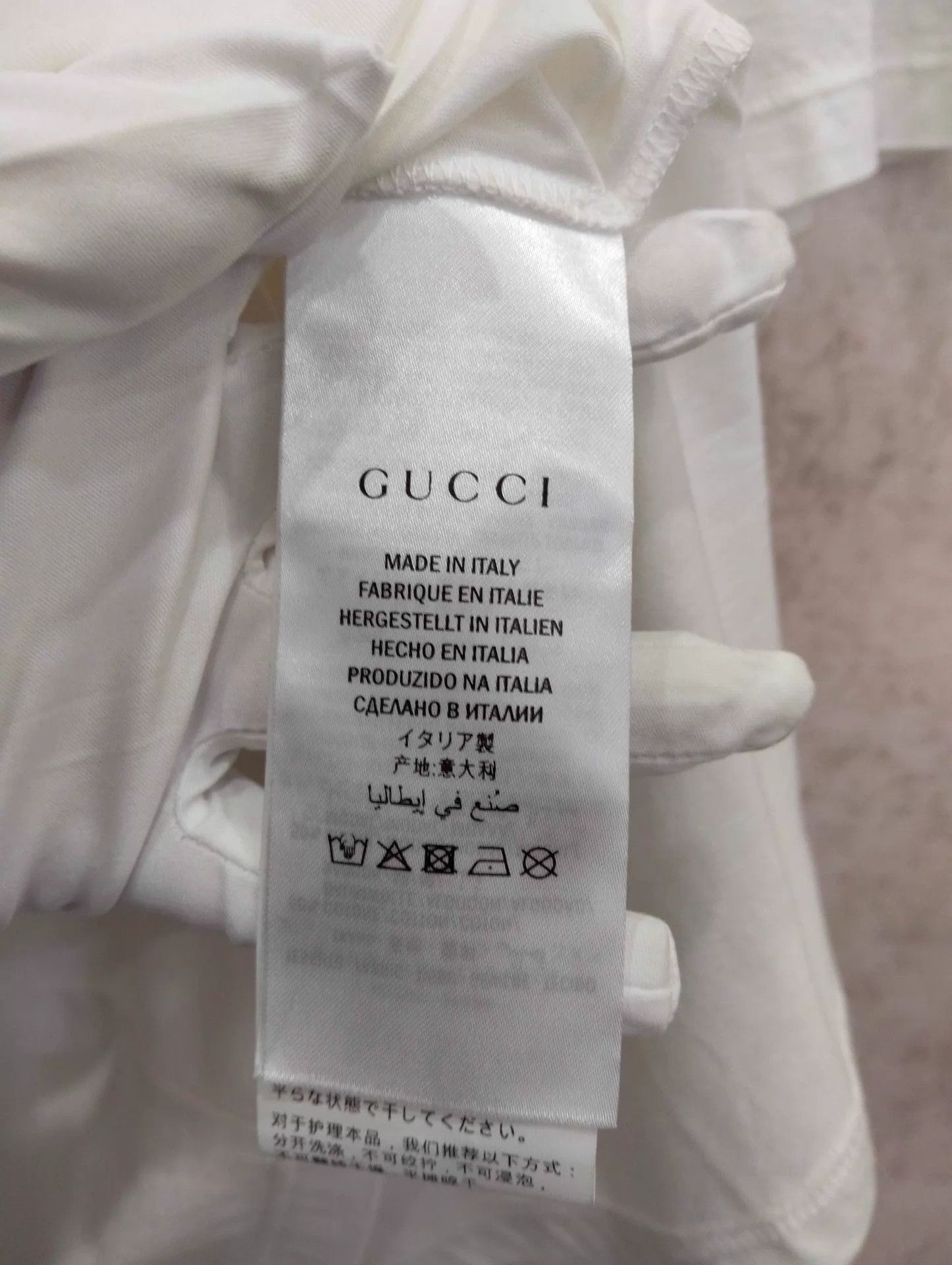 Gucci Gucci Watermelon Double G White Short Sleeve Tee M Size US M / EU 48-50 / 2 - 6 Thumbnail