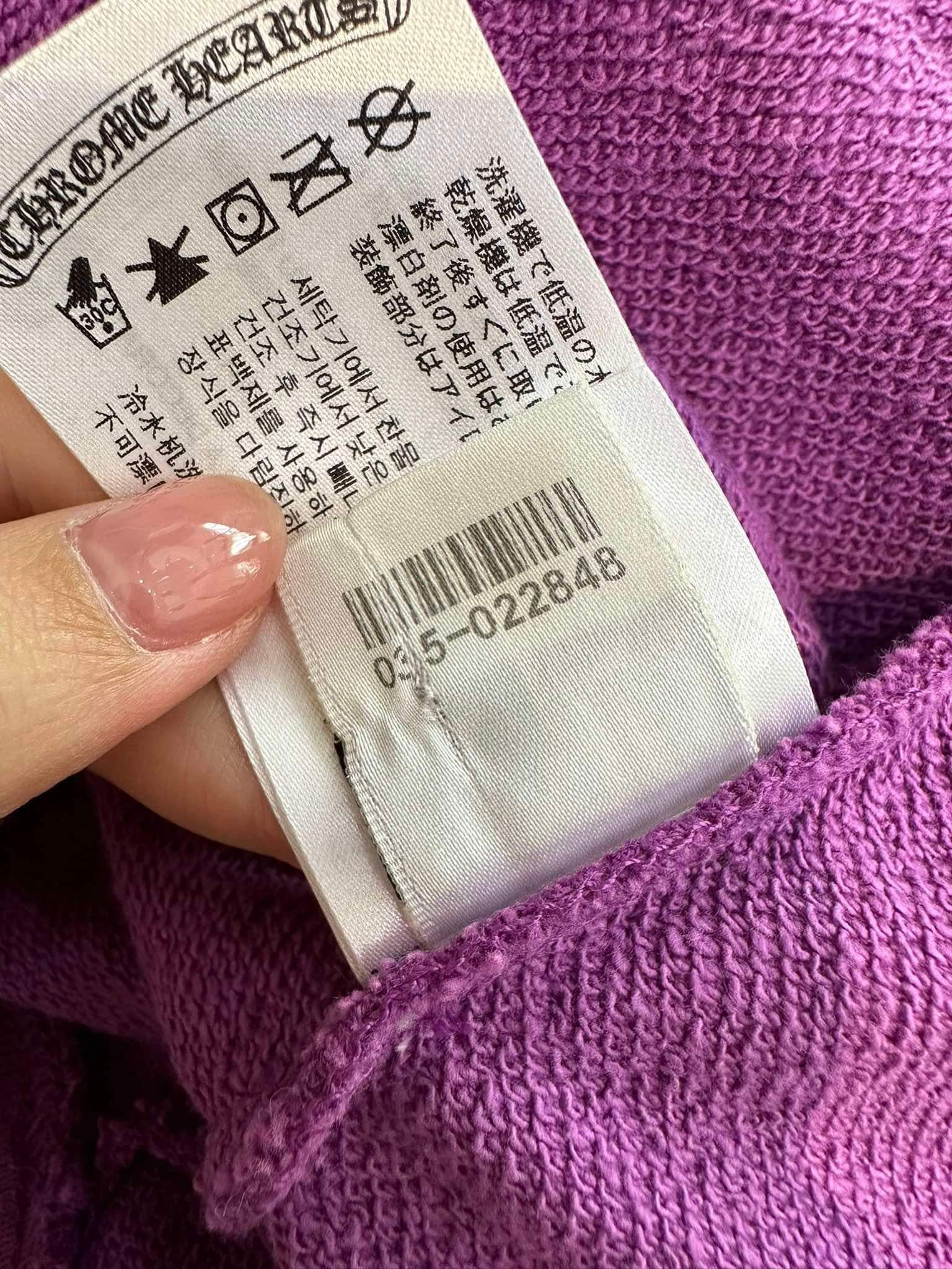 Chrome Hearts CHROME HEARTS Matty Boy I Want More Not Less Sweater PURPLE Size US XL / EU 56 / 4 - 13 Thumbnail