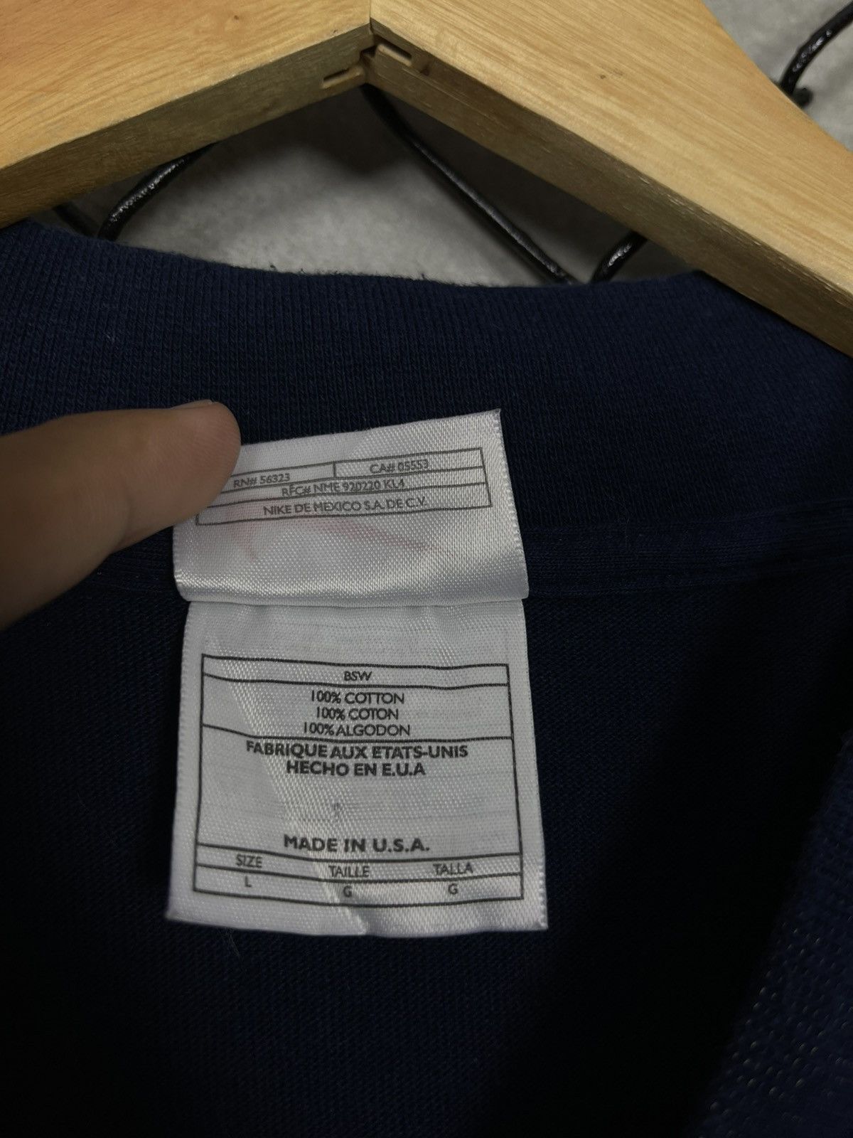 Nike × Vintage Vintage Nike Crewneck Sweatshirt Size US L / EU 52-54 / 3 - 5 Thumbnail