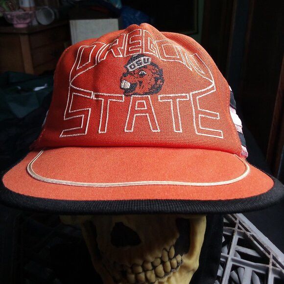 Other Vintage Oregon State Beavers 3 Stripe Trucker Hat Cap Size ONE SIZE - 1 Thumbnail