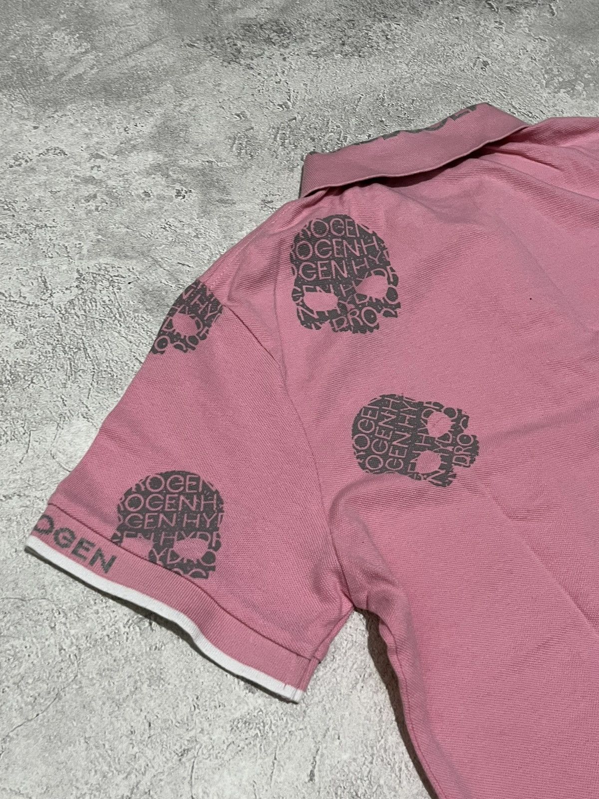 HYDROGEN × Japanese Brand Hydrogen Italy Skull Polo Size US XL / EU 56 / 4 - 9 Thumbnail