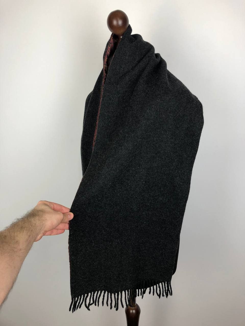 Other Doubleside Scarf Silk/Wool Italian HOLY Size ONE SIZE - 4 Thumbnail