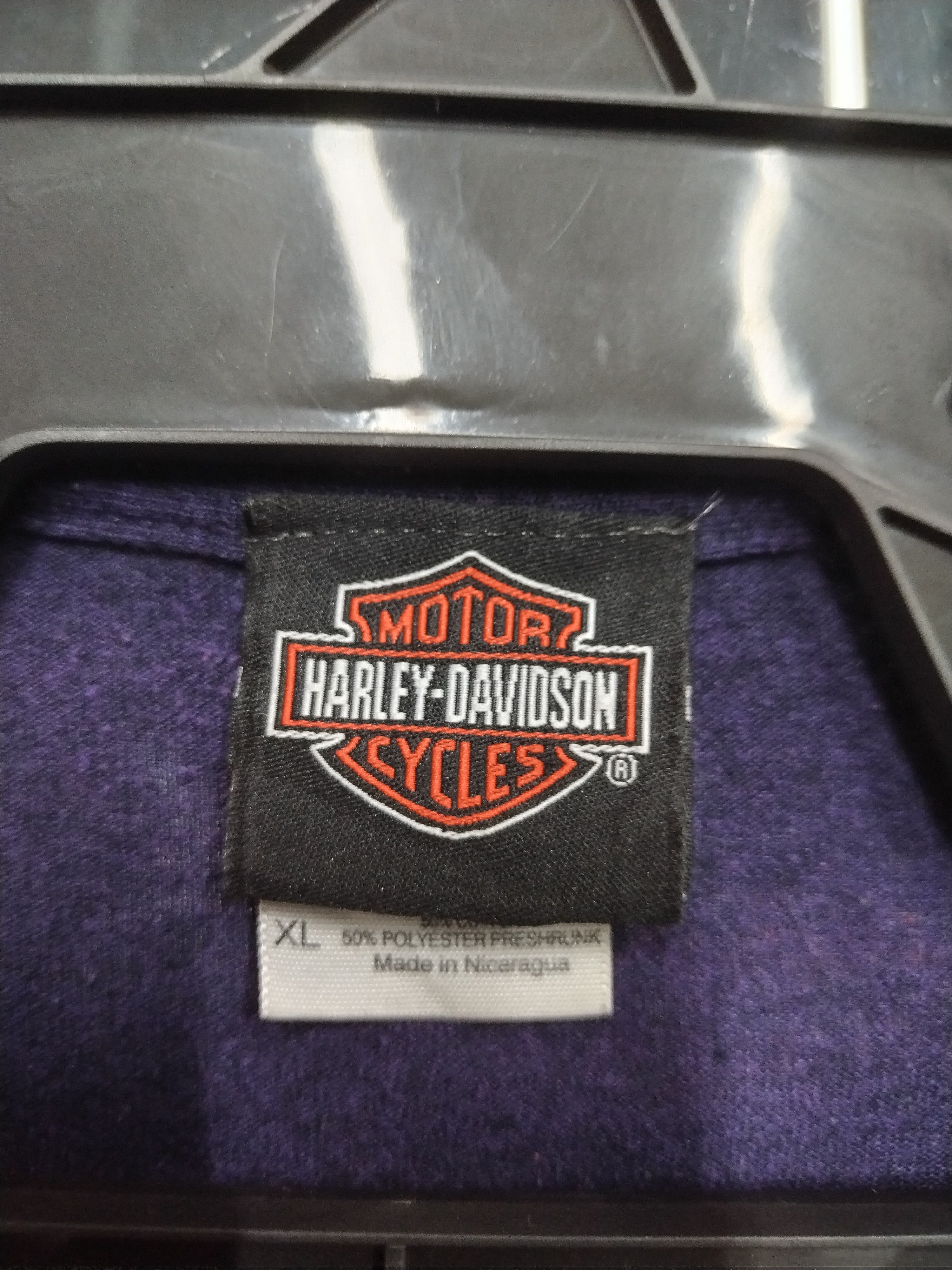 Harley Davidson × Vintage 2013 Harley Davidson style 3D HD eagle ROMMEL MARYLAND Size US XL / EU 56 / 4 - 17 Thumbnail