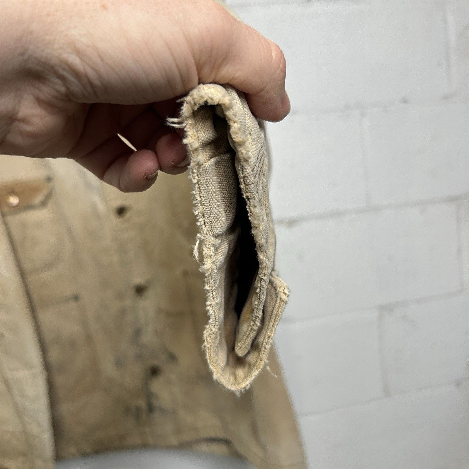 Carhartt Vintage Carhartt Blanket-Lined Canvas Chore Coat “Tan” Size US XXL / EU 58 / 5 - 9 Thumbnail
