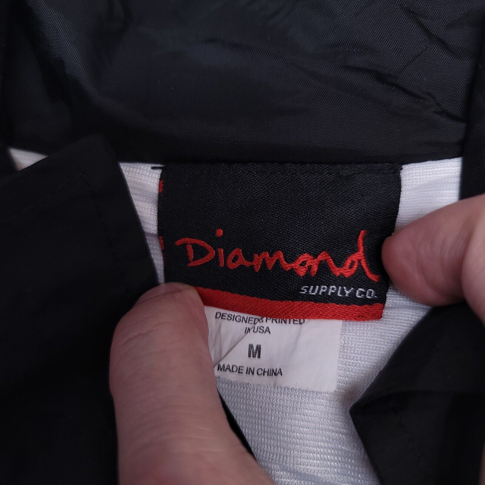 Other Diamond Casual Button Up Outdoor Jacket Mens Size M Black Size US M / EU 48-50 / 2 - 3 Thumbnail