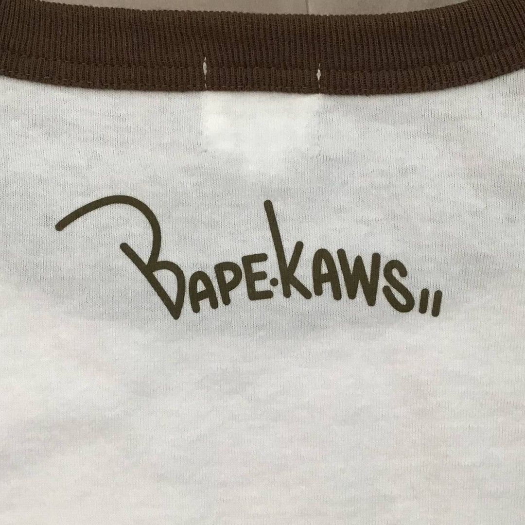 Bape × Kaws × Nigo KAWS × BAPE camo bendy NYC college logo T-shirt APE NIGO Size US XL / EU 56 / 4 - 5 Thumbnail