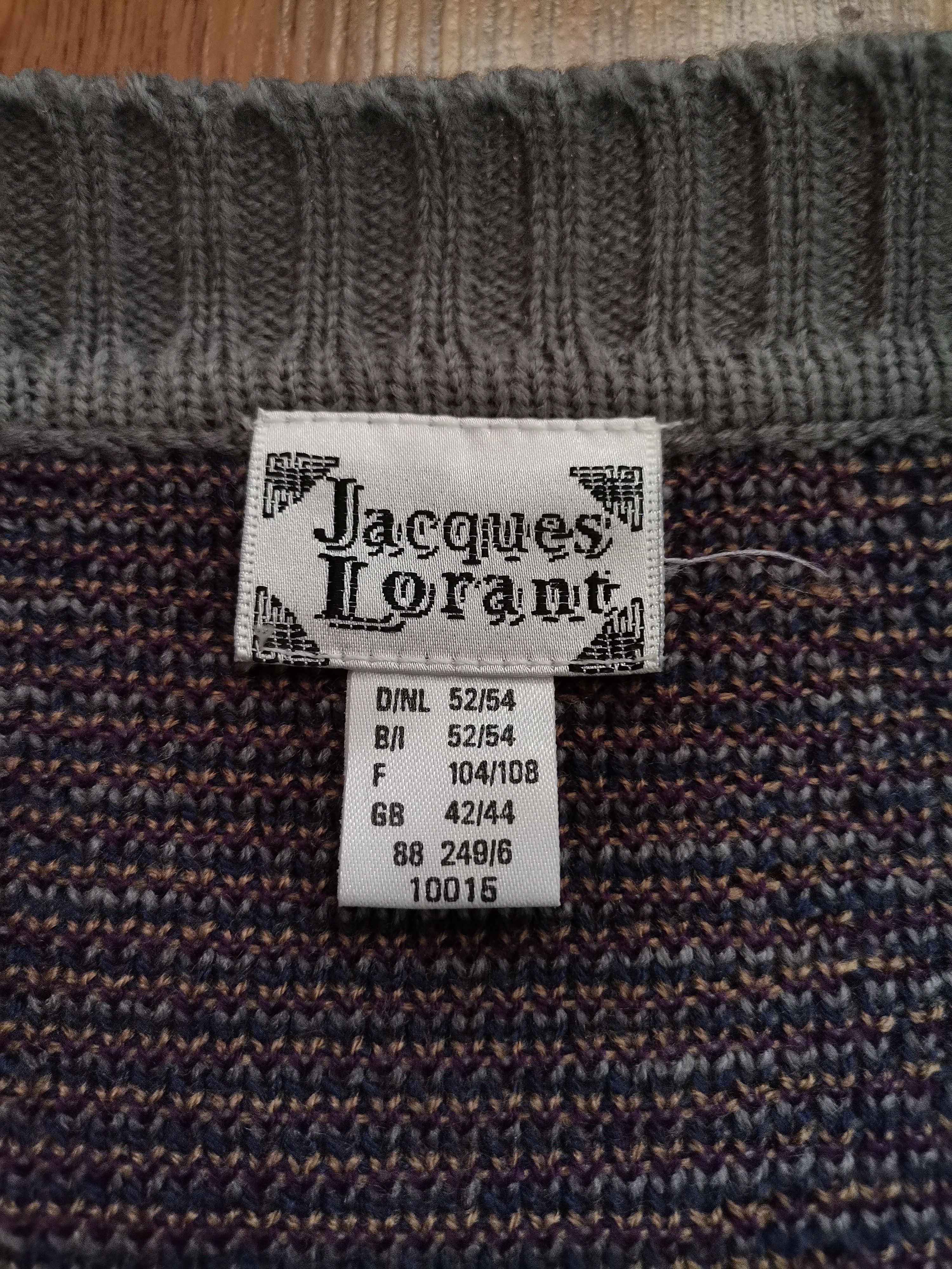Vintage Vintage Jacques Lorant Abstract Sweater Size US L / EU 52-54 / 3 - 3 Thumbnail