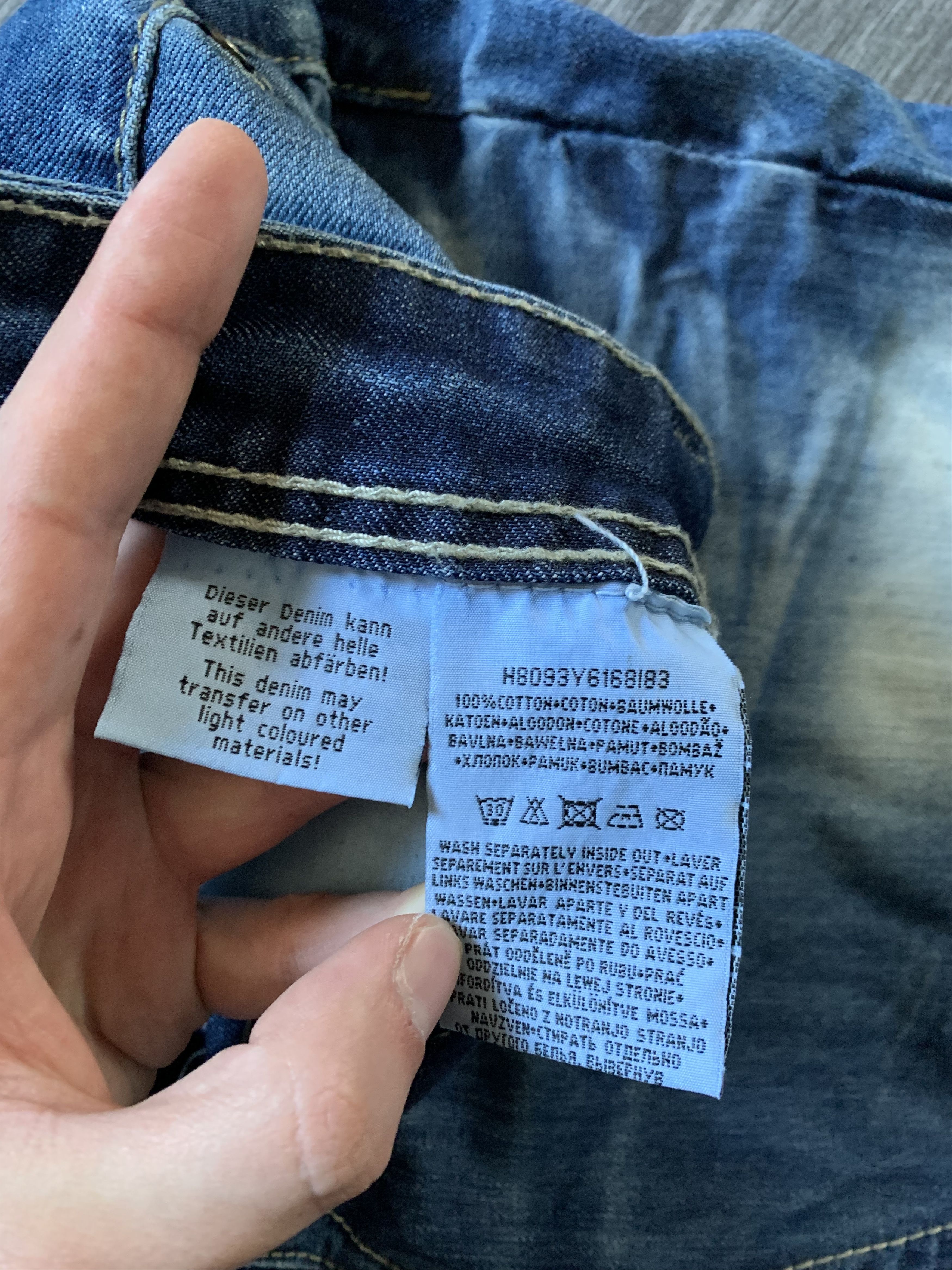 Japanese Brand × Vintage Vintage Y2K Washed Denim Japanese Style jeans Size US 29 - 10 Thumbnail
