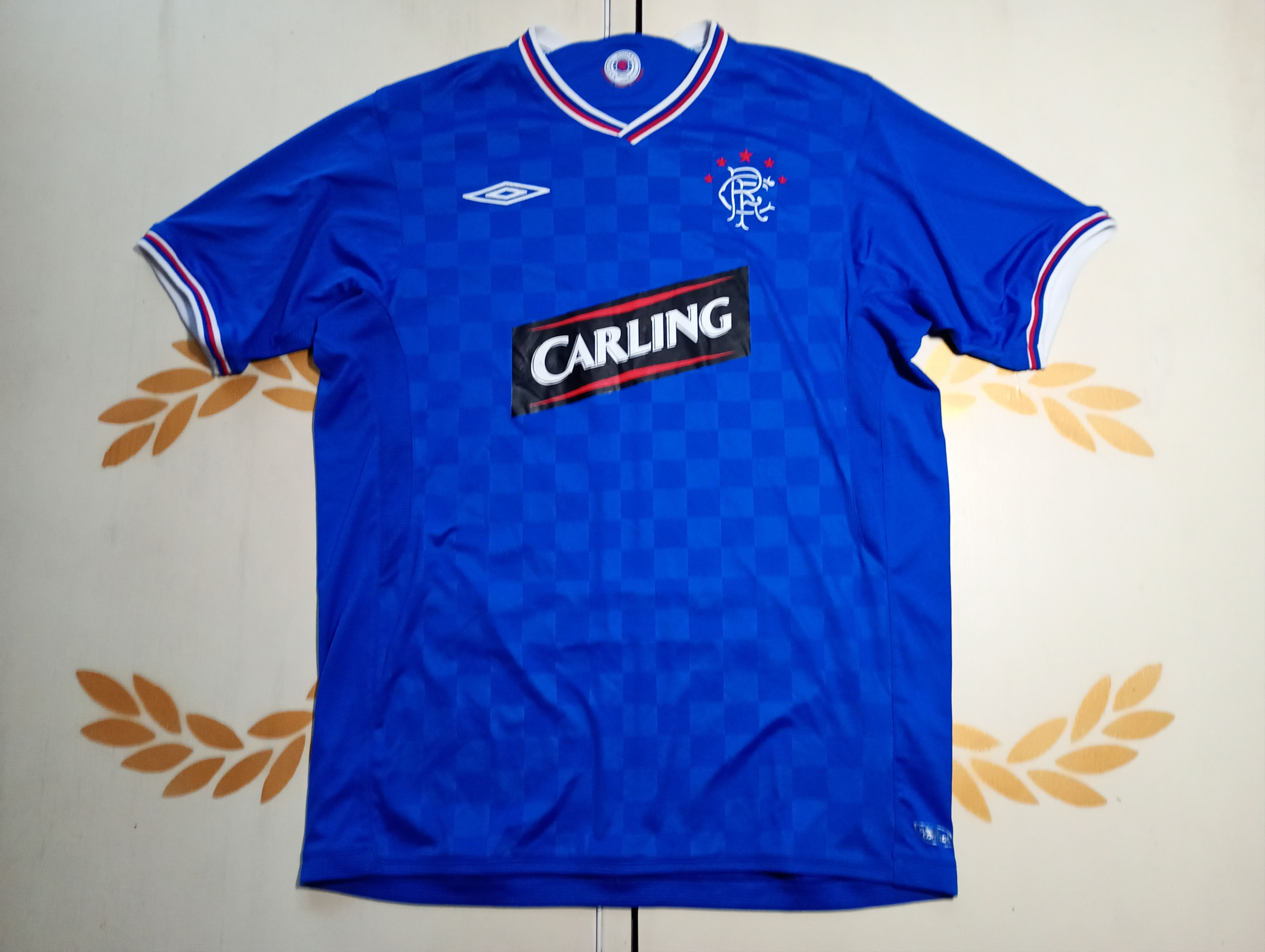 Umbro Umbro Glasgow Rangers Home Jersey 2009-2010 Size US L / EU 52-54 / 3 - 2 Thumbnail