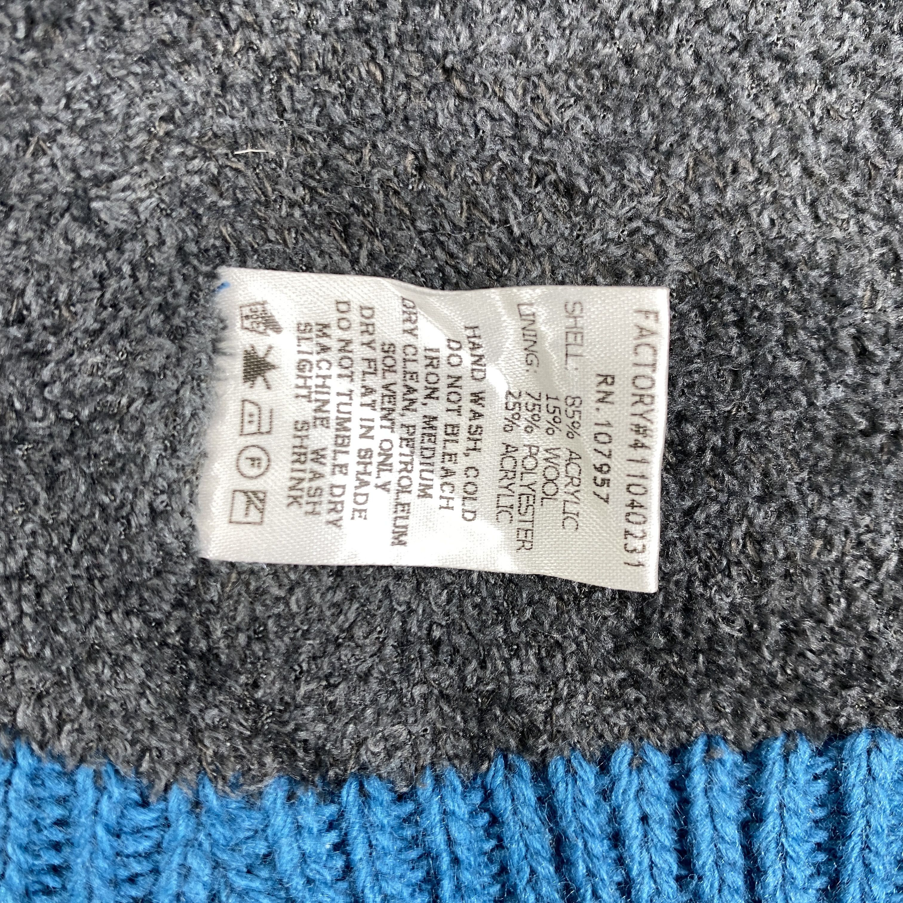 Montbell Montbell Striped Knitted Beanie Hat -BN1018 Size ONE SIZE - 8 Thumbnail