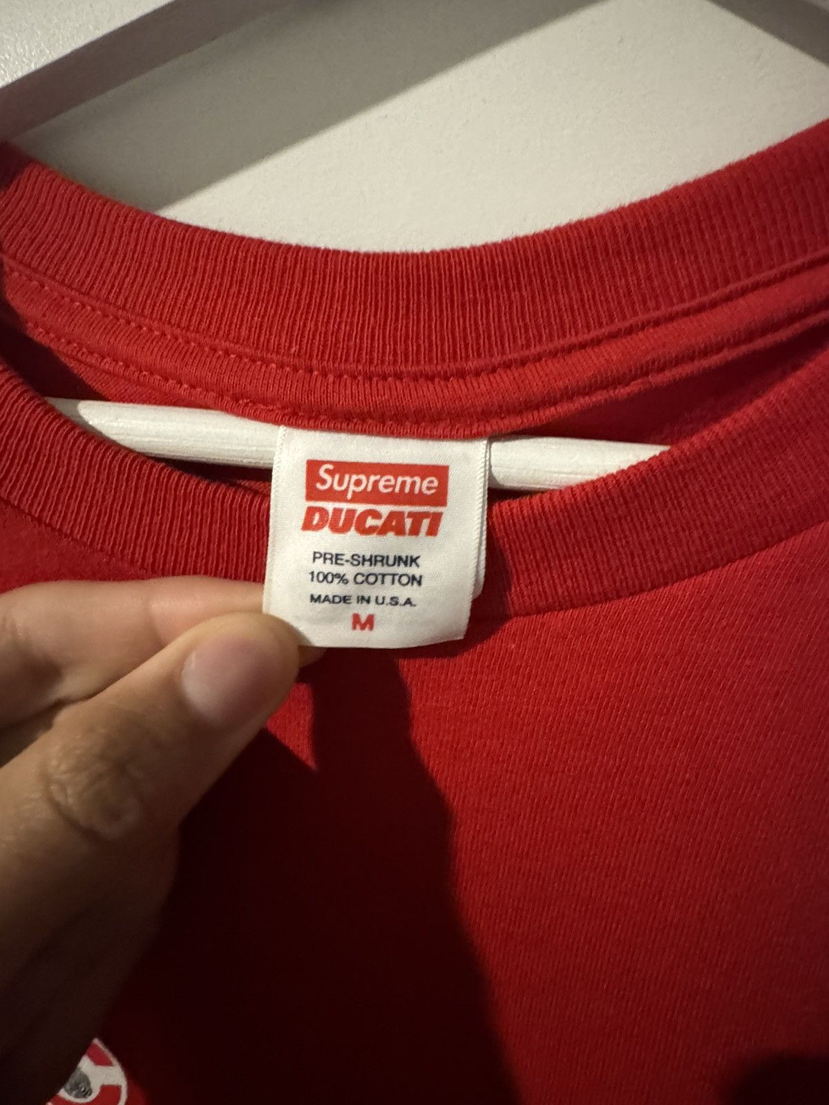 Supreme Supreme Red Ducati Shirt Size US M / EU 48-50 / 2 - 3 Thumbnail