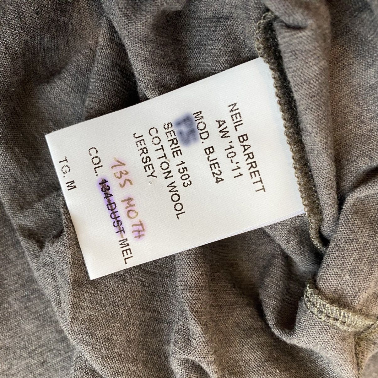 Neil Barrett Brand New Neil Barrett Archive Sleeveless T-Shirt Size US M / EU 48-50 / 2 - 5 Thumbnail