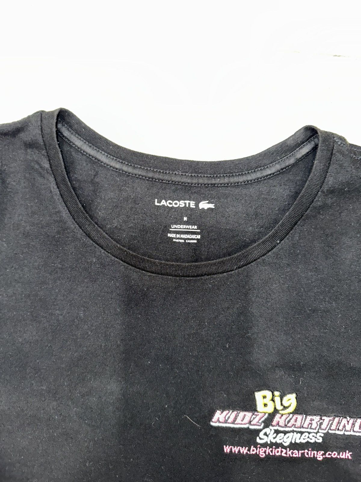 Lacoste Lacoste black t-shirt Size M / US 6-8 / IT 42-44 - 6 Thumbnail