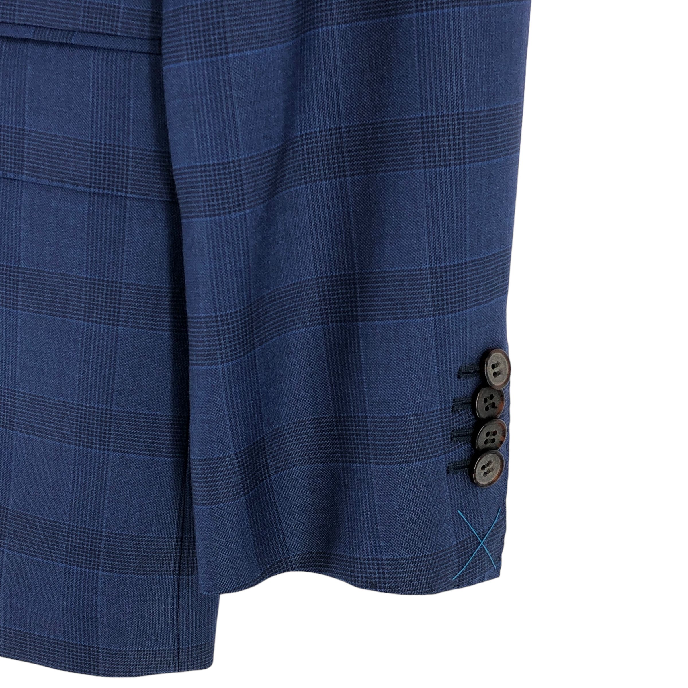 Suitsupply Napoli Single Breasted Wool Blazer Size EU:48; UK:38; US:38R Size 38R - 6 Thumbnail