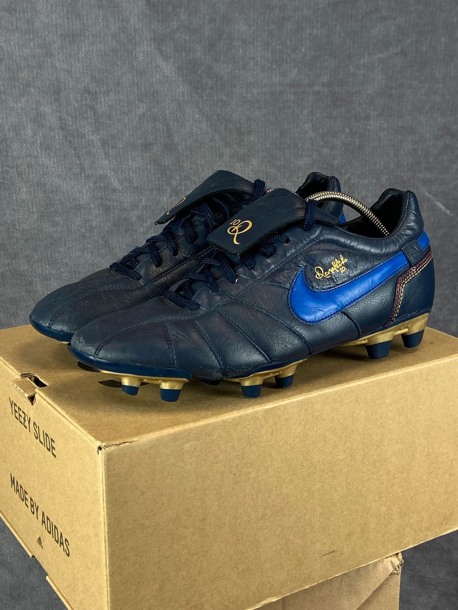 Nike Nike Black Leather Football Boots EU 38 Size US 9 / EU 42 - 1 Thumbnail