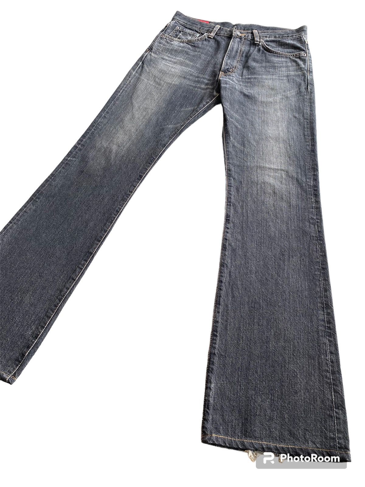 Edwin Flare Jeans Edwin 503 Rebel Boot Cut Denim Vintage Size US 31 - 2 Thumbnail