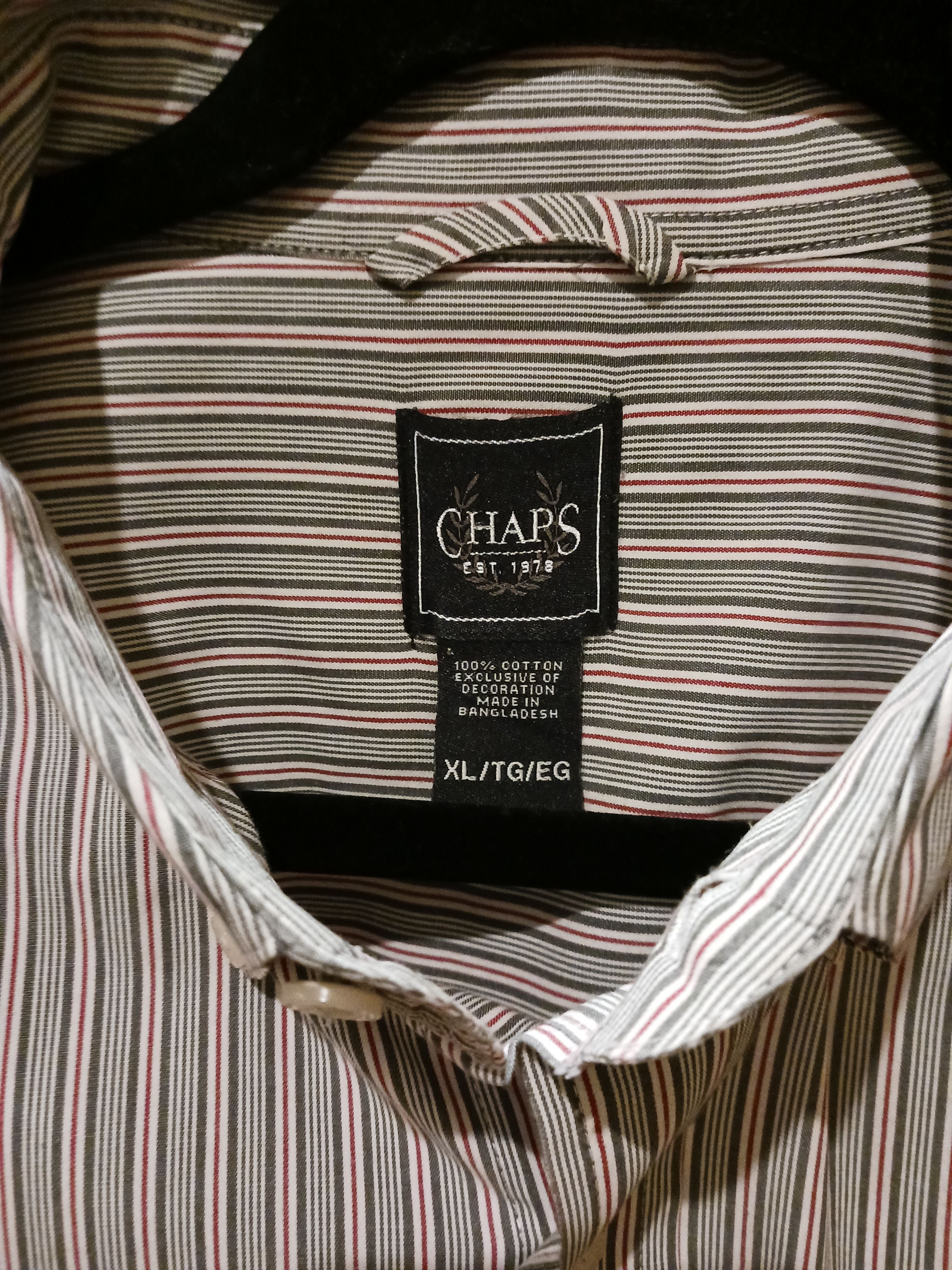 Chaps Vintage 90's 100% Cotton Striped Shirt Size US XL / EU 56 / 4 - 3 Thumbnail