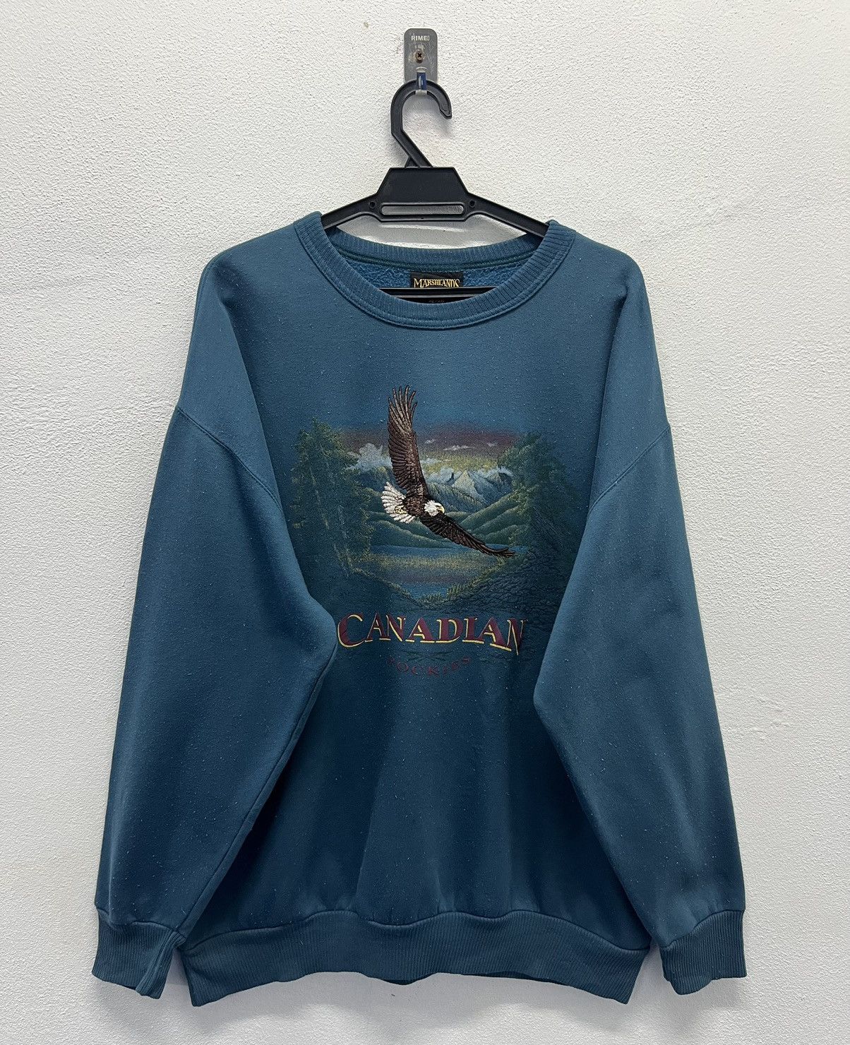 Vintage VINTAGE MARSHLANDS CANADA CANADIAN ROCKIES SWEATSHIRT Size US XL / EU 56 / 4 - 1 Thumbnail
