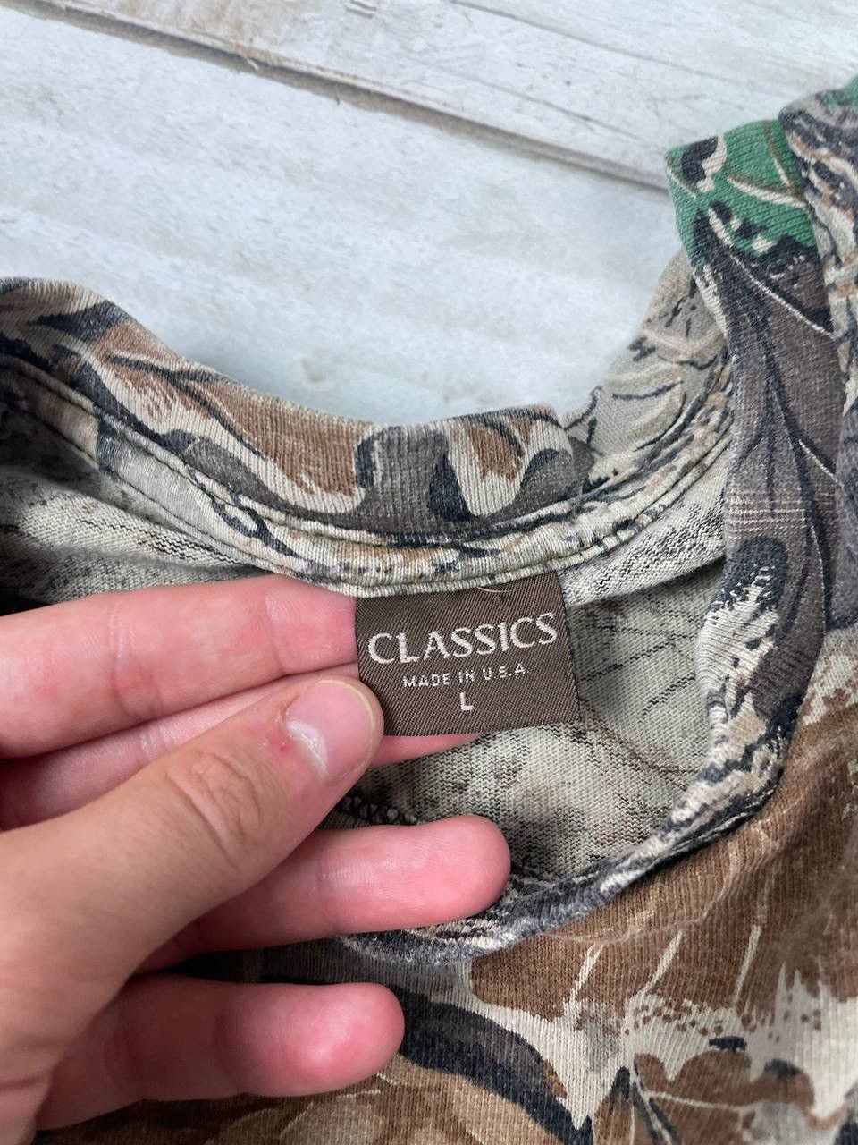 Realtree Vintage Realtree Camo 90s T Shirt Army Military Size US L / EU 52-54 / 3 - 6 Thumbnail