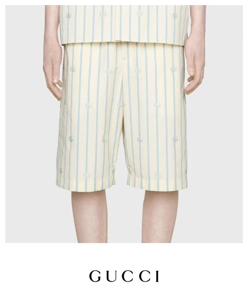 Gucci Gucci Printed cotton shorts Size US 30 / EU 46 - 9 Thumbnail