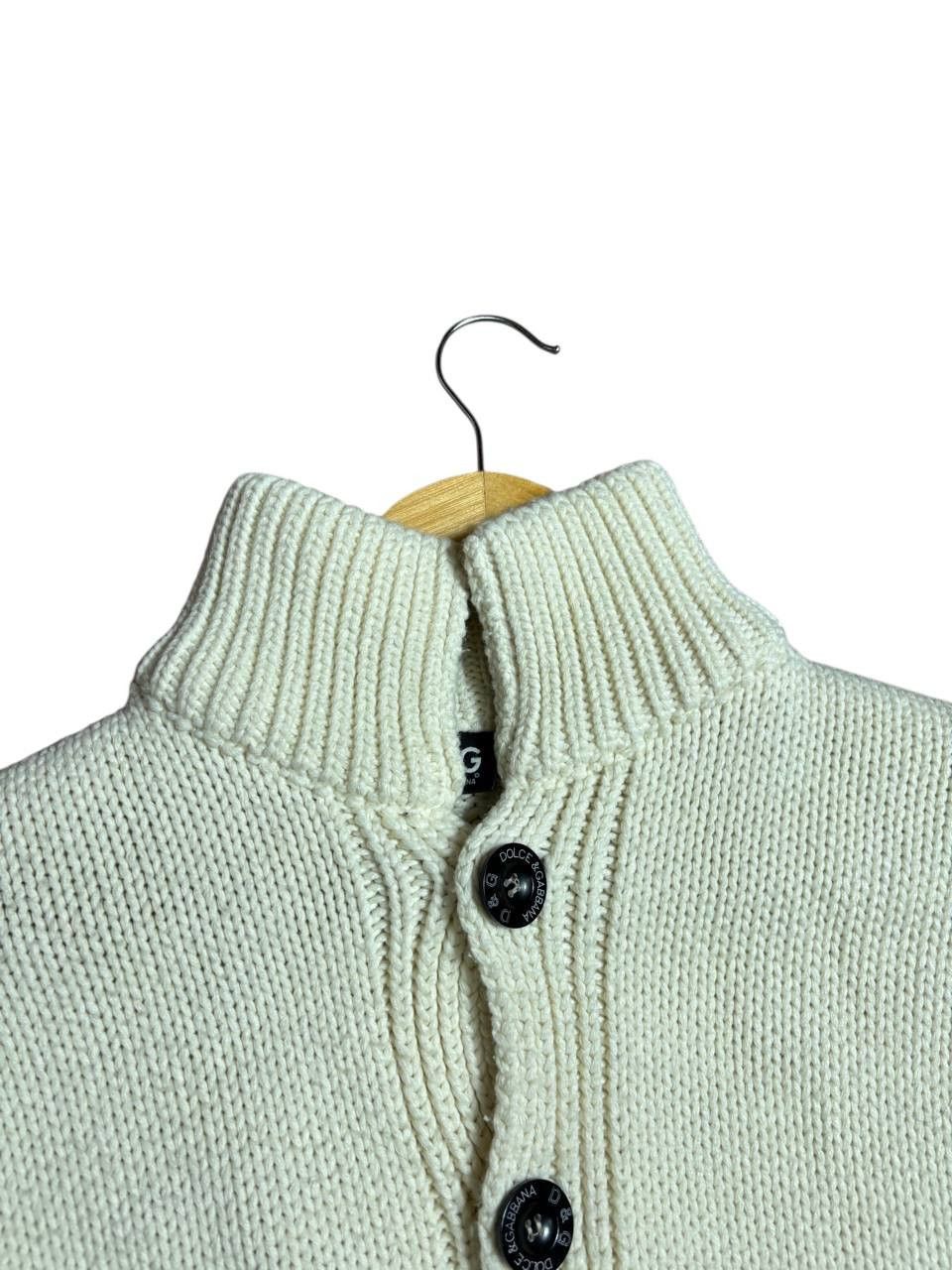 Dolce & Gabbana Dolce & Gabbana Button Wool Knit Cardigan Sweater Vintage Size US L / EU 52-54 / 3 - 4 Thumbnail