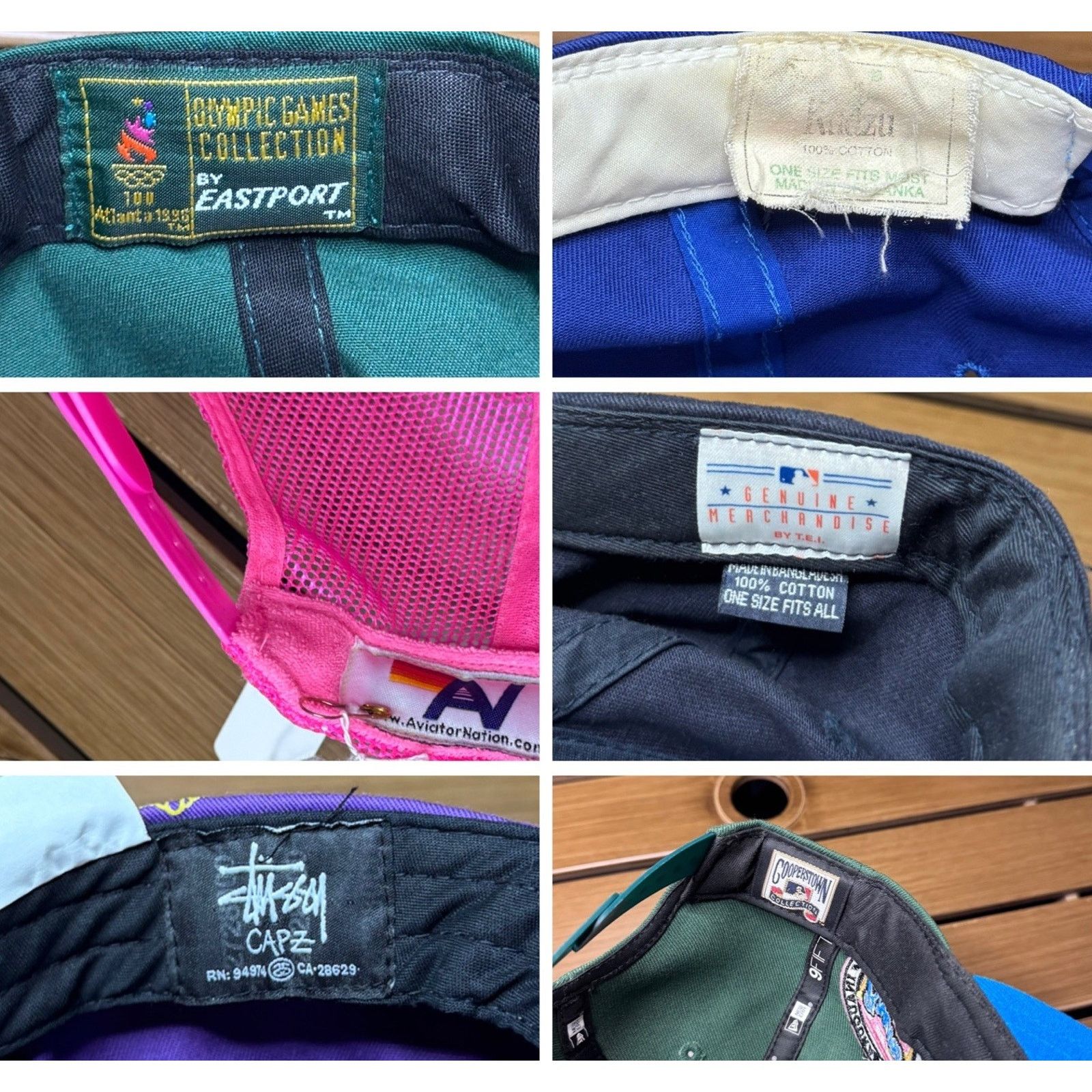 Other HUGE LOT of 18 VINTAGE Y2k SNAPBACK HATS Reseller Bundle Size ONE SIZE - 6 Thumbnail