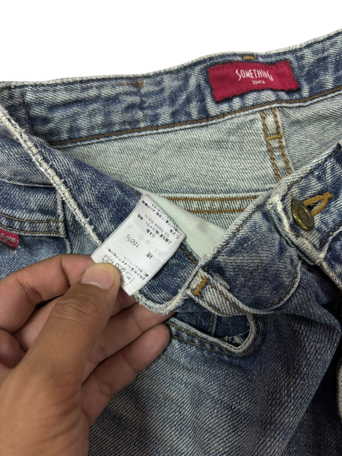 Edwin Vtg Edwin Sophia Japan Distressed Jeans Size US 28 / EU 44 - 7 Thumbnail