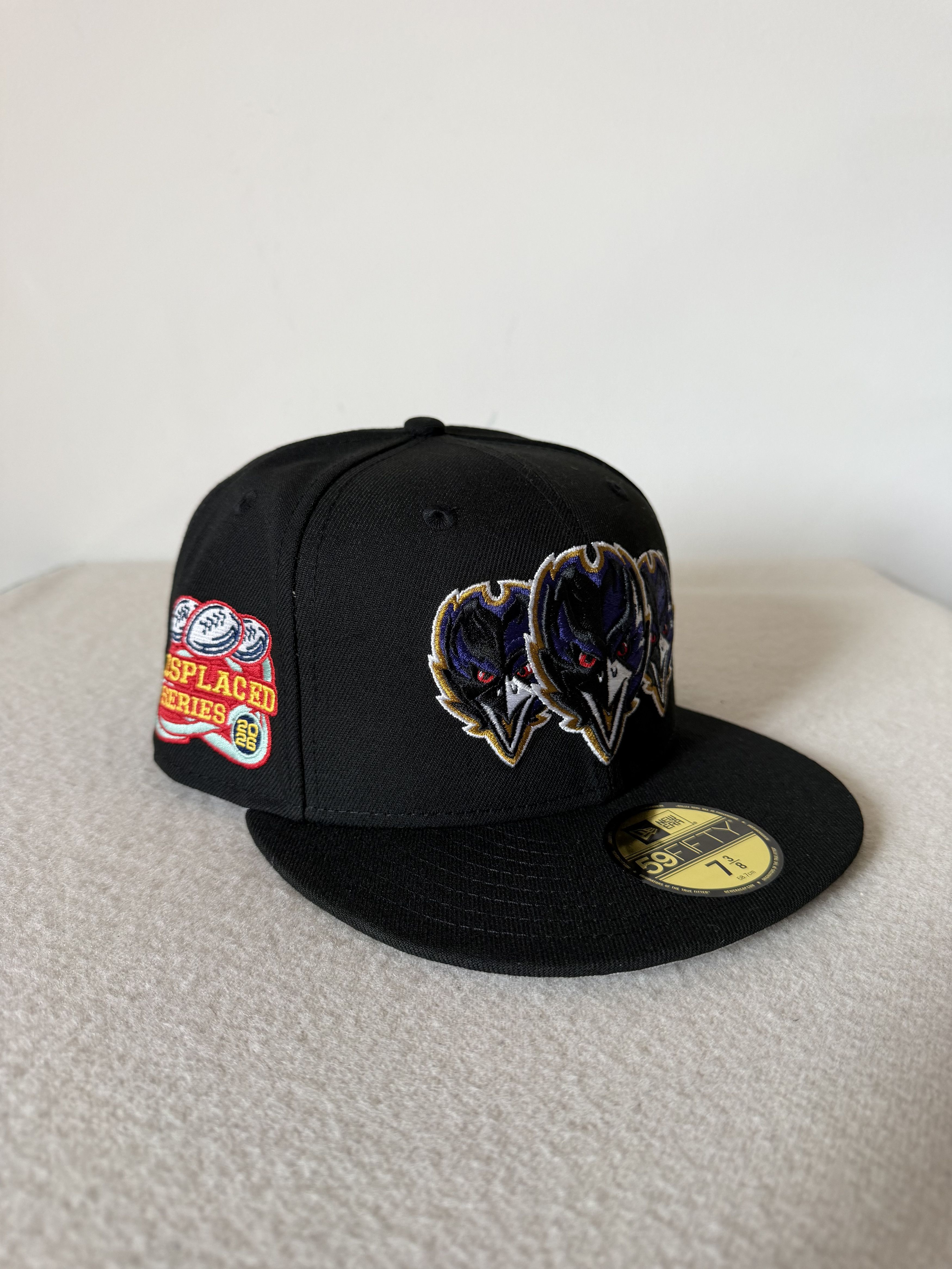 New Era 7 3/8 John Geiger New Era Misplaced Series Balimore Ravens Size ONE SIZE - 1 Thumbnail