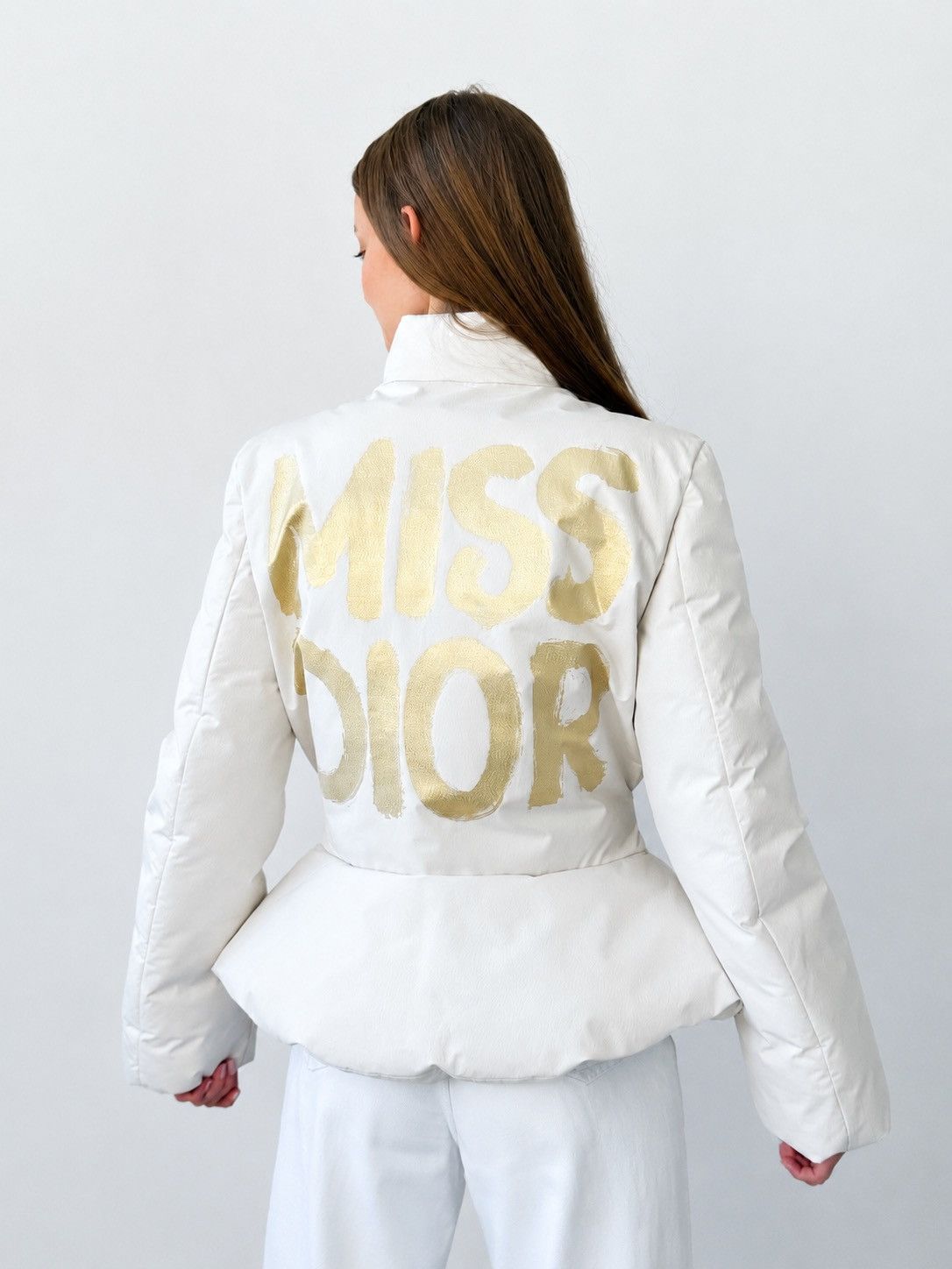Dior DiorAlps MISS DIOR Christian Dior Belted Jacket Big Logo Size M / US 6-8 / IT 42-44 - 1 Thumbnail