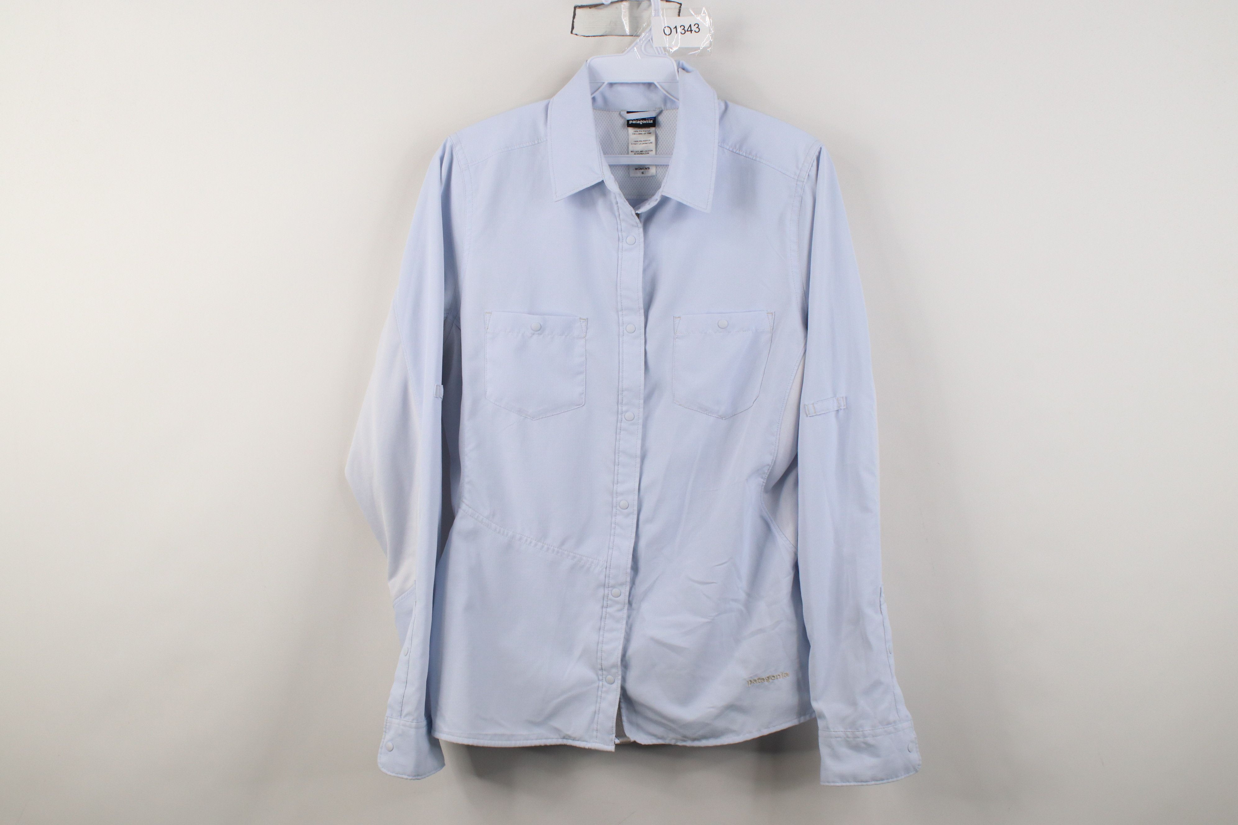 Patagonia Patagonia Sol Patrol Snap Button Collared Shirt Blue Size S / US 4 / IT 40 - 1 Thumbnail