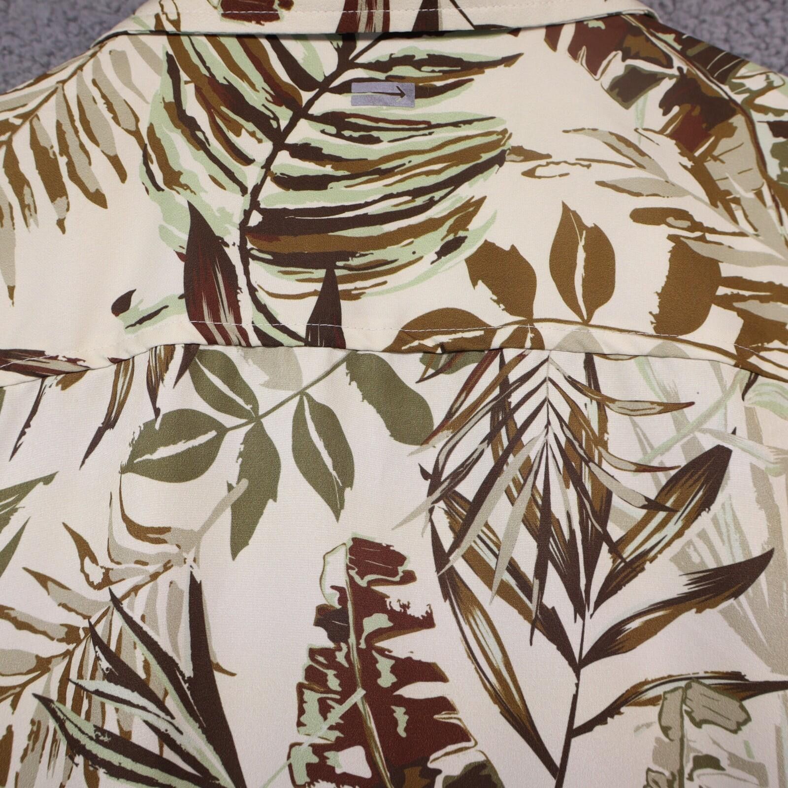 Other PROJEK RAW Button Men Medium Shirt Floral MSRP $79.00 Size US M / EU 48-50 / 2 - 8 Thumbnail