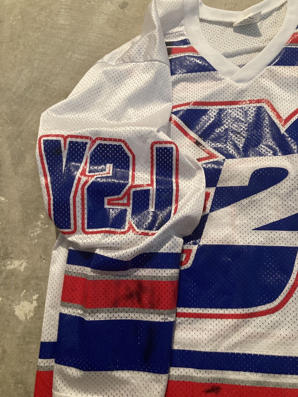 Vintage × WWF VTG Y2J Jericho WWF Wrestling Hockey Jersey XL Size US XL / EU 56 / 4 - 6 Thumbnail
