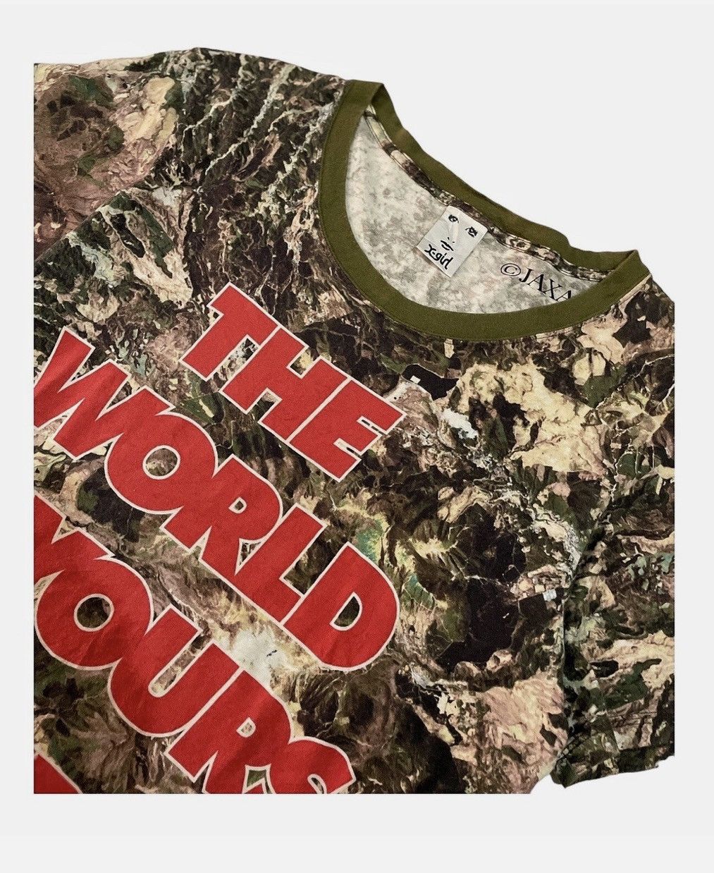 X-Girl X-Girl Camo Tee Size M / US 6-8 / IT 42-44 - 3 Thumbnail