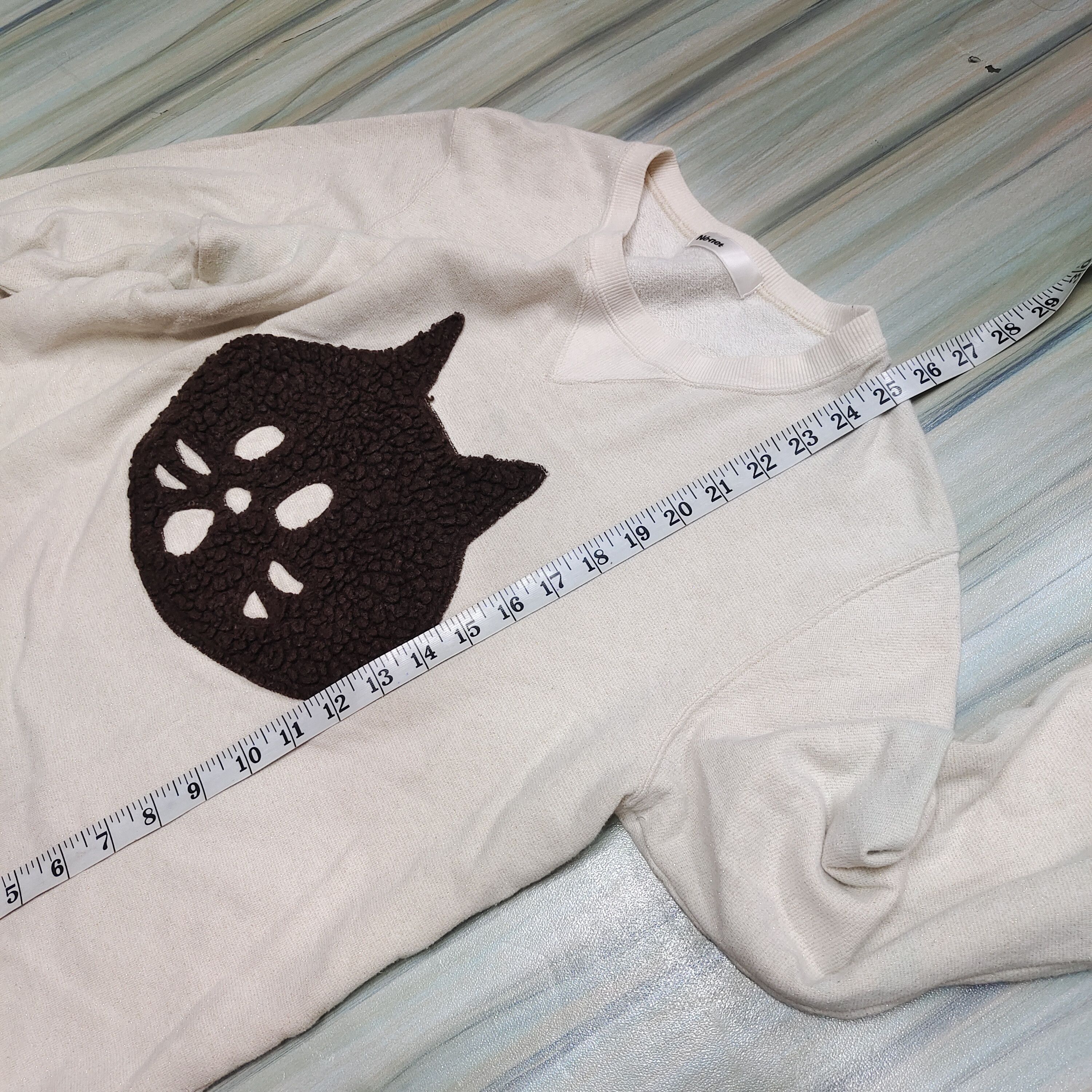 Issey Miyake Ne-net By Issey Miyake Sweatshirt Big Logo Size US M / EU 48-50 / 2 - 7 Thumbnail