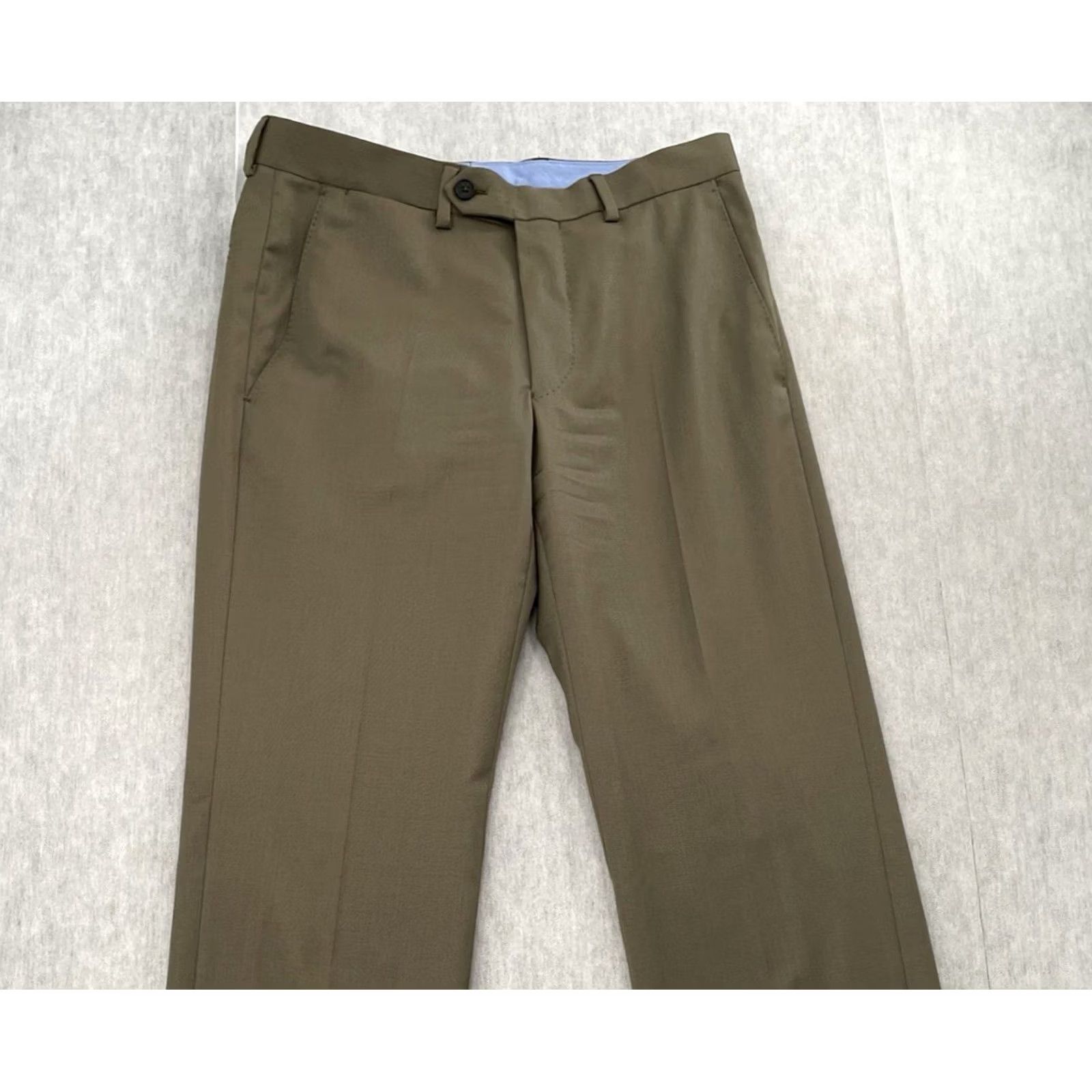 Vintage Peter Manning Pants Adult 28 Brown Wool Dress Pant Trousers Slacks Mens Size US 28 / EU 44 - 4 Thumbnail