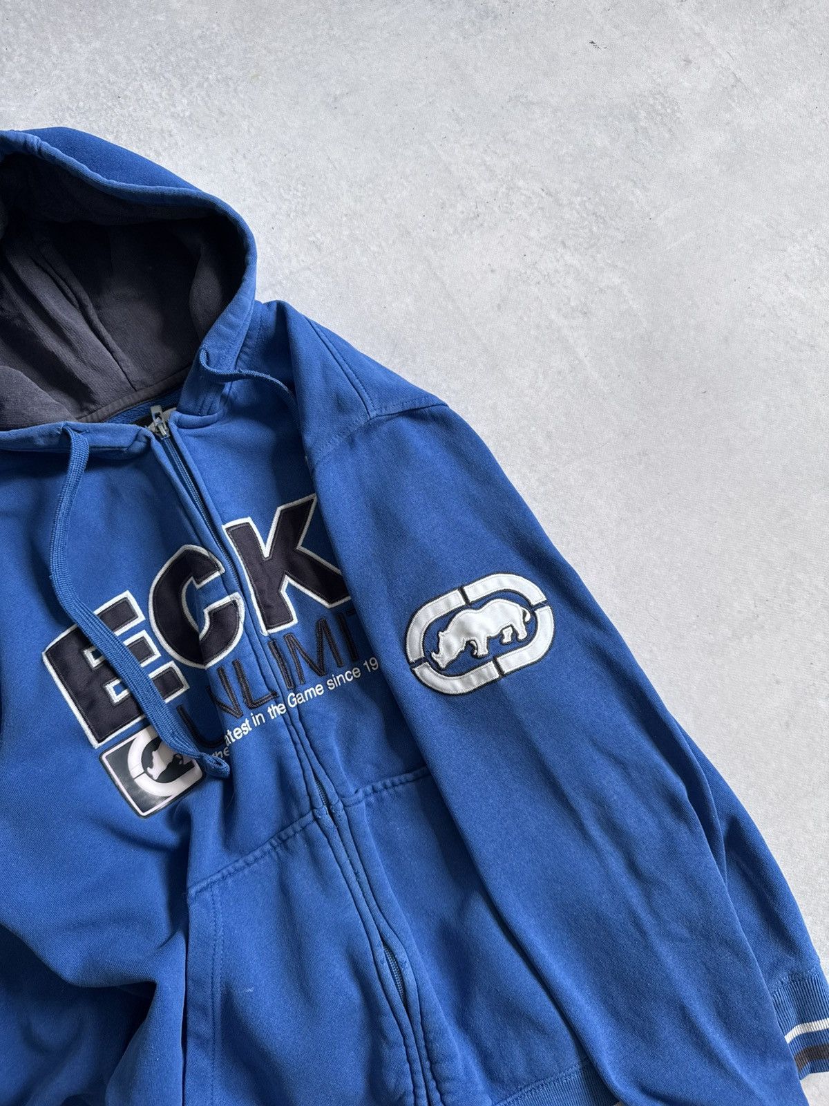 Ecko Unltd. Vintage Ecko UNLTD. Crazy Zip Hoodie 00’s Y2K Vibes Logo Size US L / EU 52-54 / 3 - 10 Thumbnail